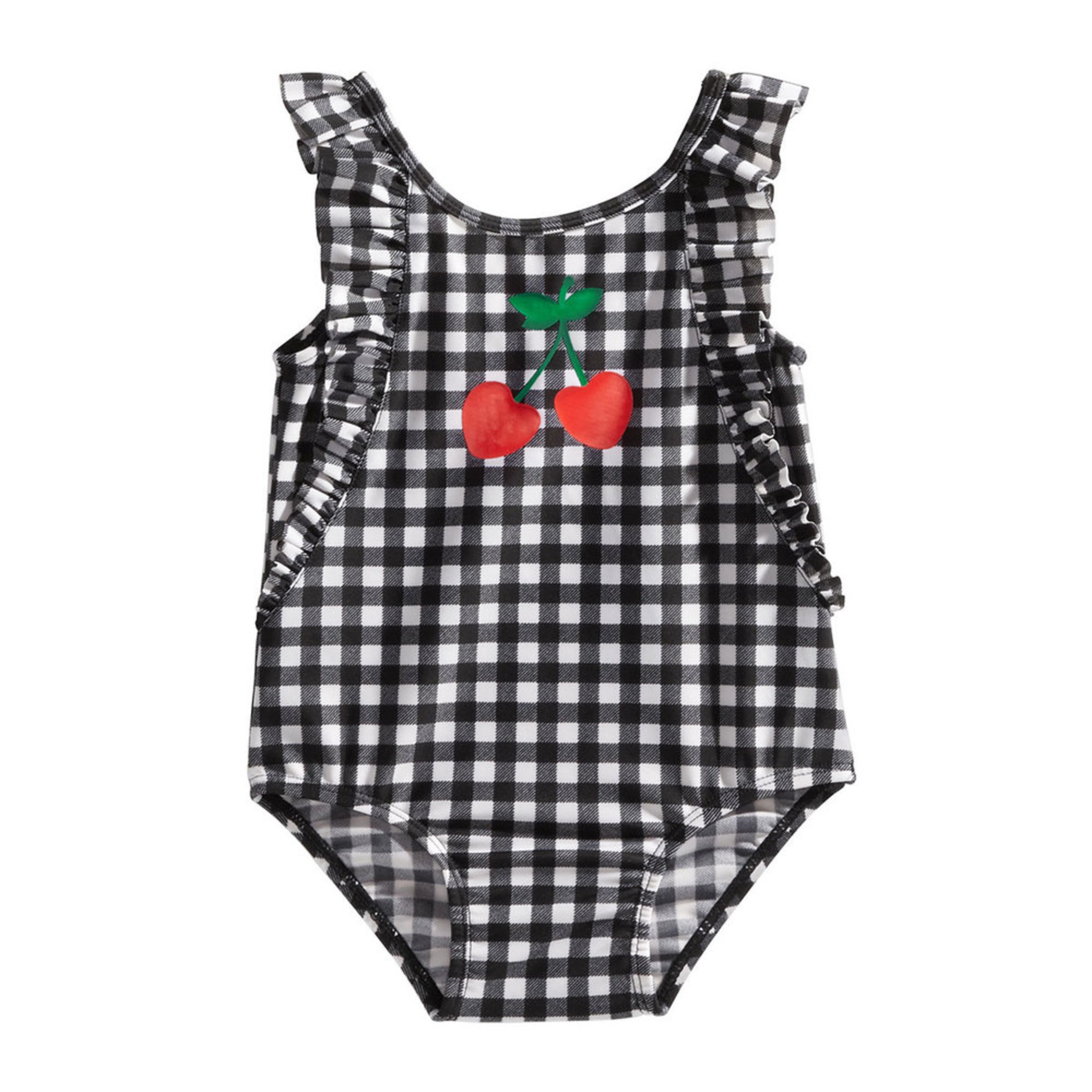First Impressions Baby Girls' Swim Gingham One Piece Baby Girls