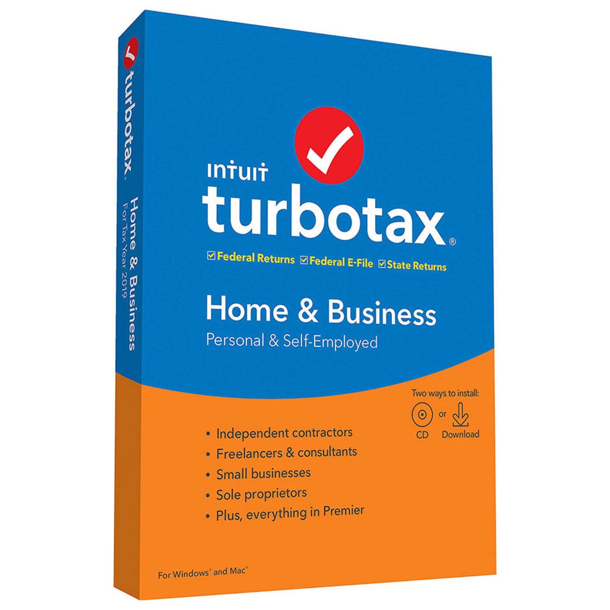 Turbotax Home & Business 2019 Pc Software Electronics Shop Your