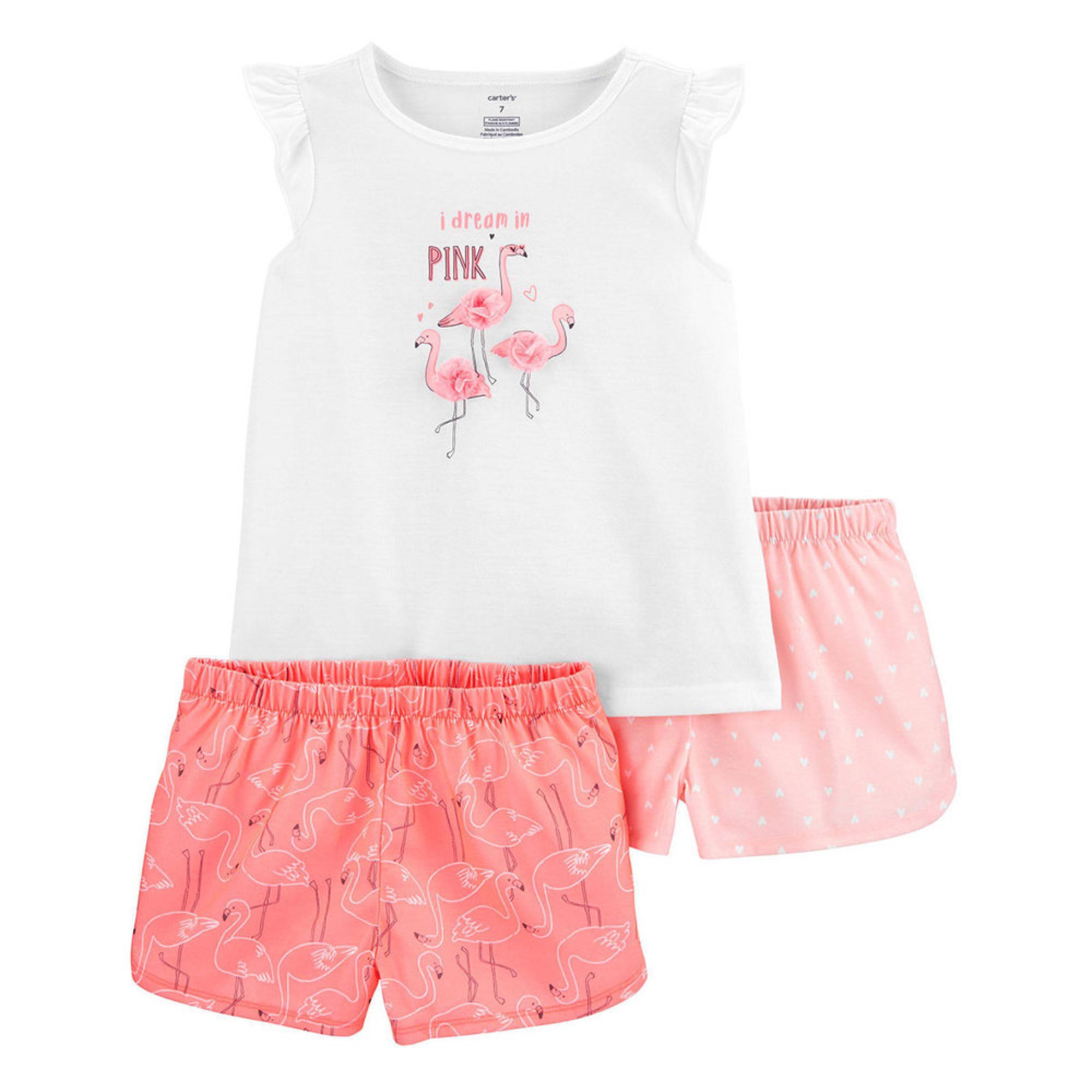 carters shorts pajamas