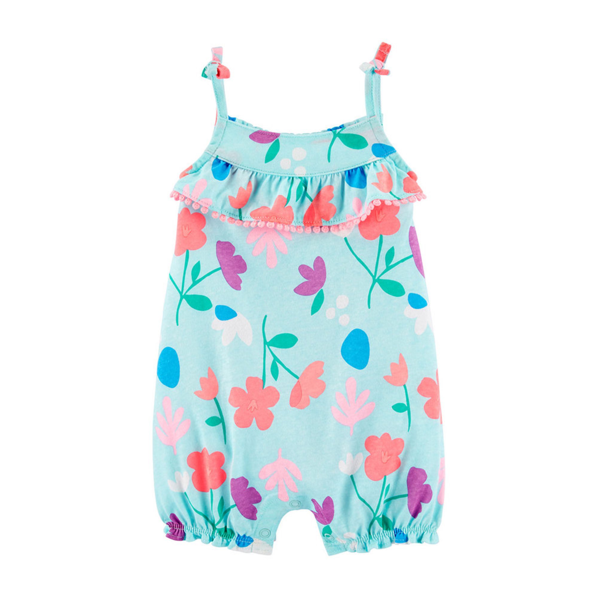 baby girl lemon romper
