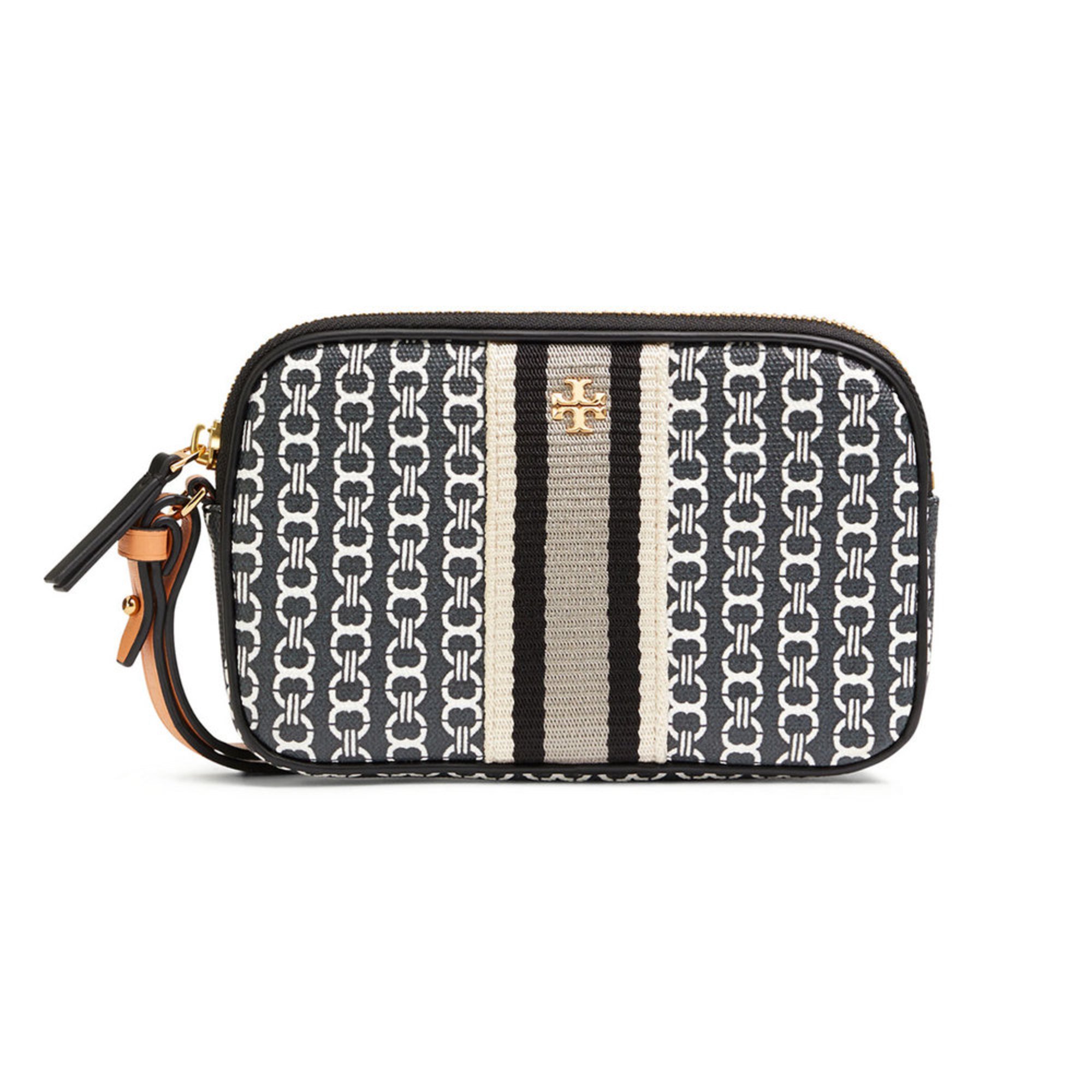 Tory Burch Gemini Link Canvas Wristlet Women's Wallets & Accessories