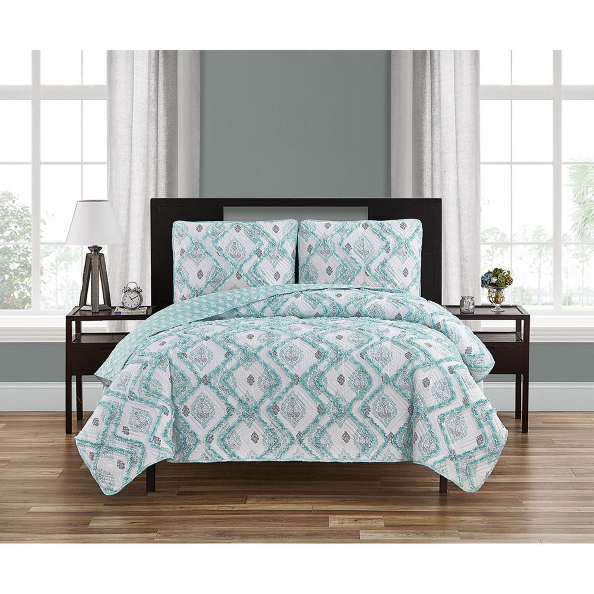 Harbor Home Anita 3pc Quilt Set, Quilts For The Home Shop Your