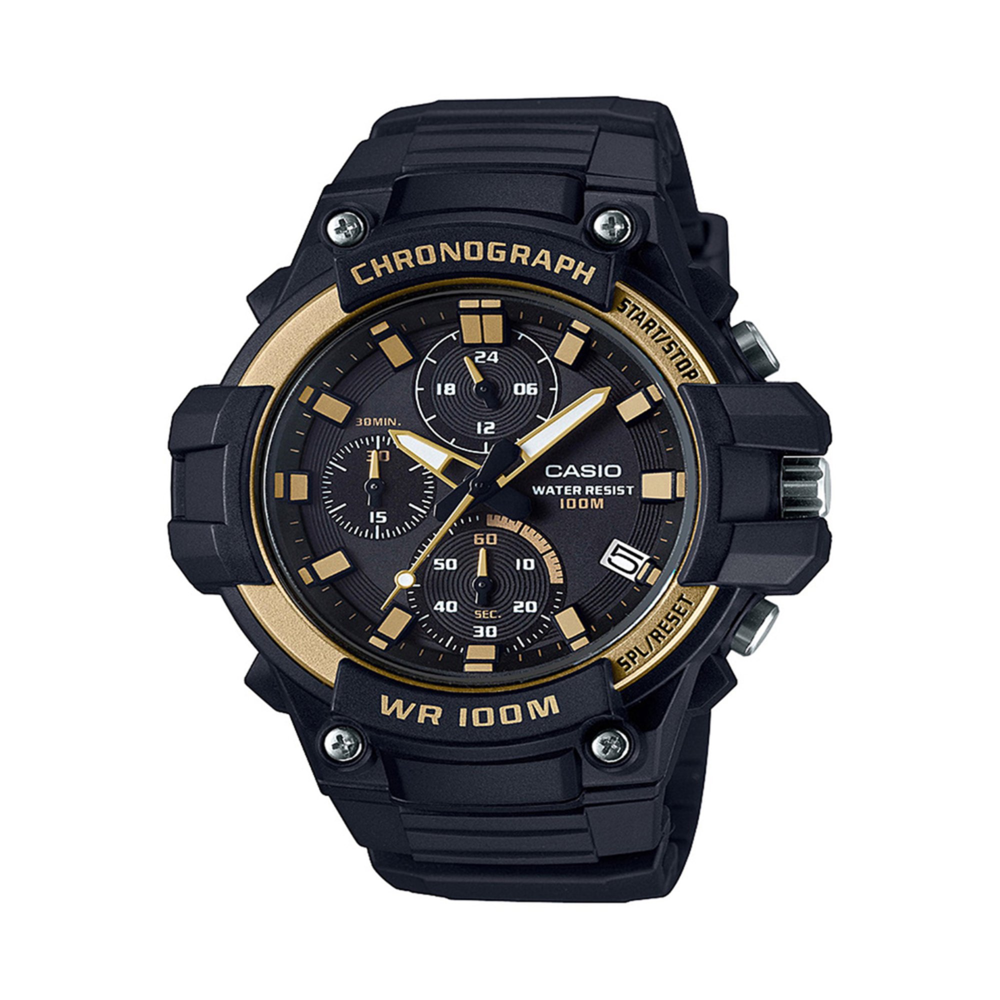 casio small black watch
