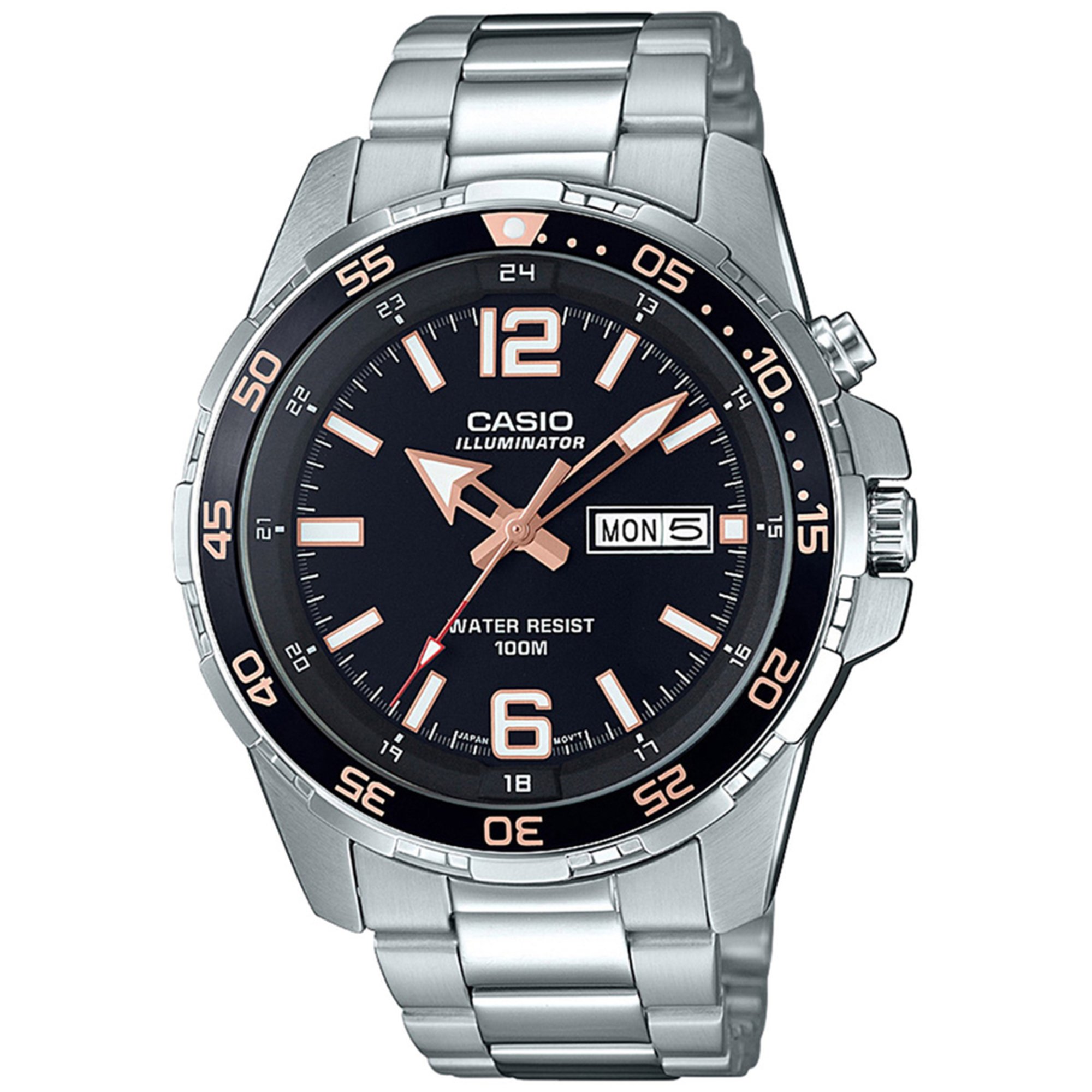 casio wr rose gold