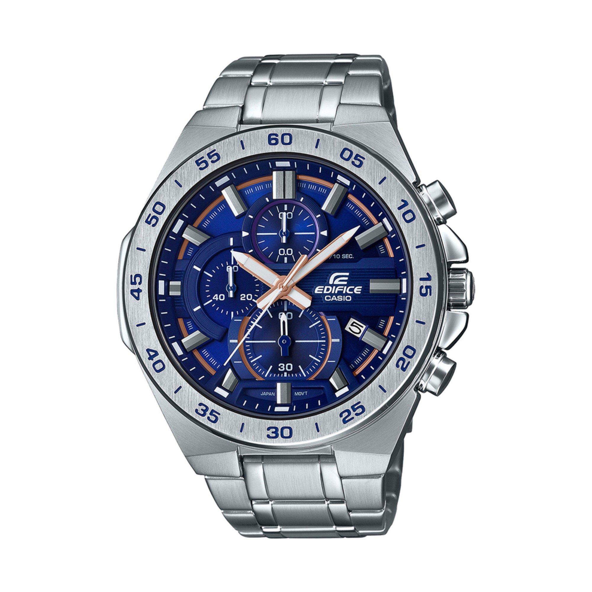 casio men's blue watch