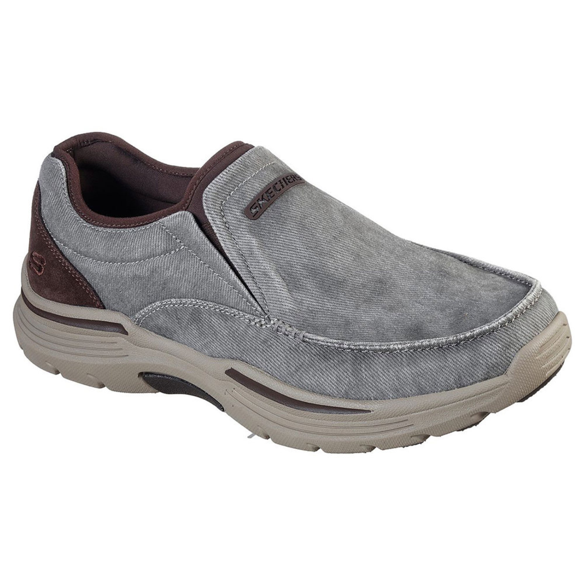 skechers canvas slip ons