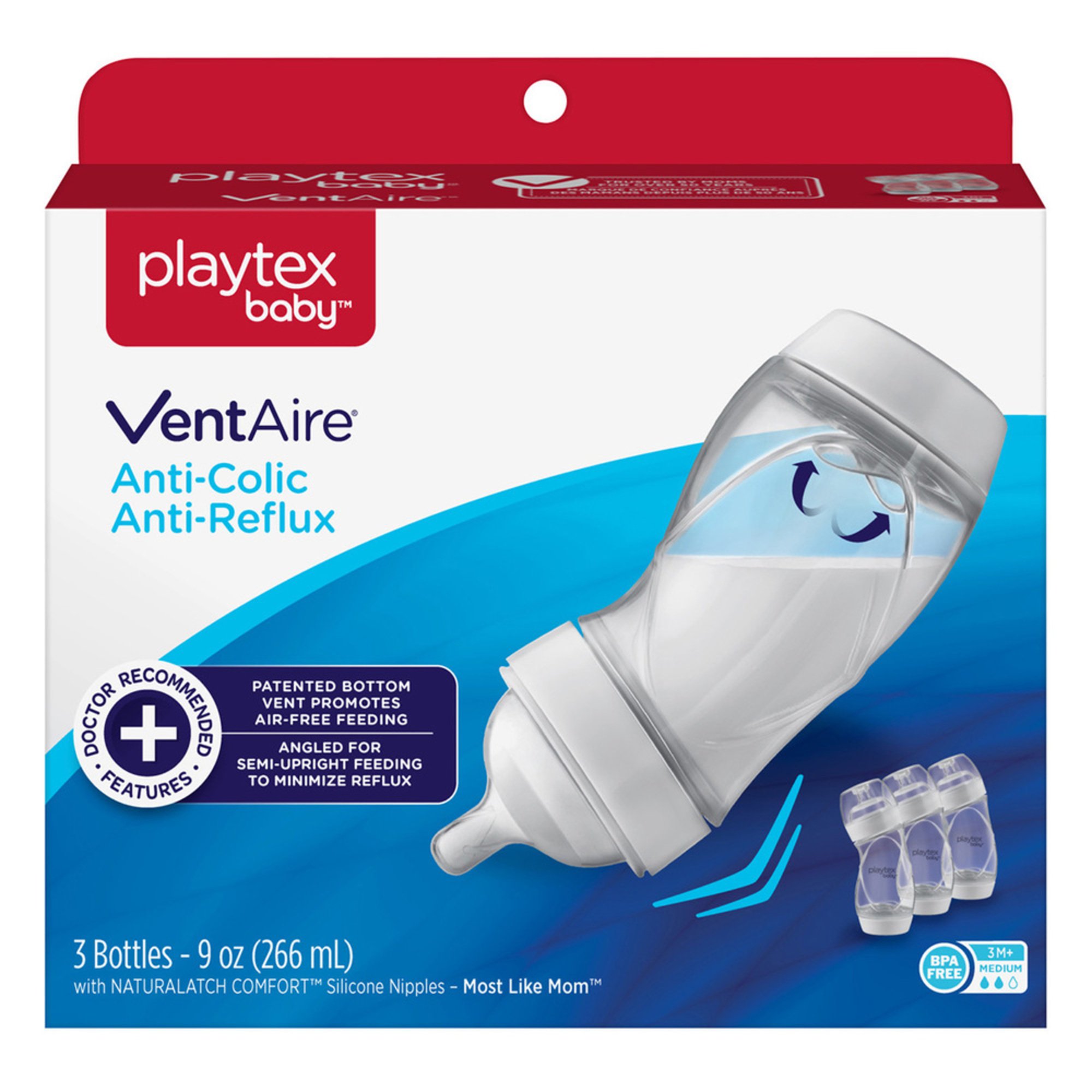 Playtex Baby™ 3pack Ventaire® bottles, 9oz Bottles Baby Shop