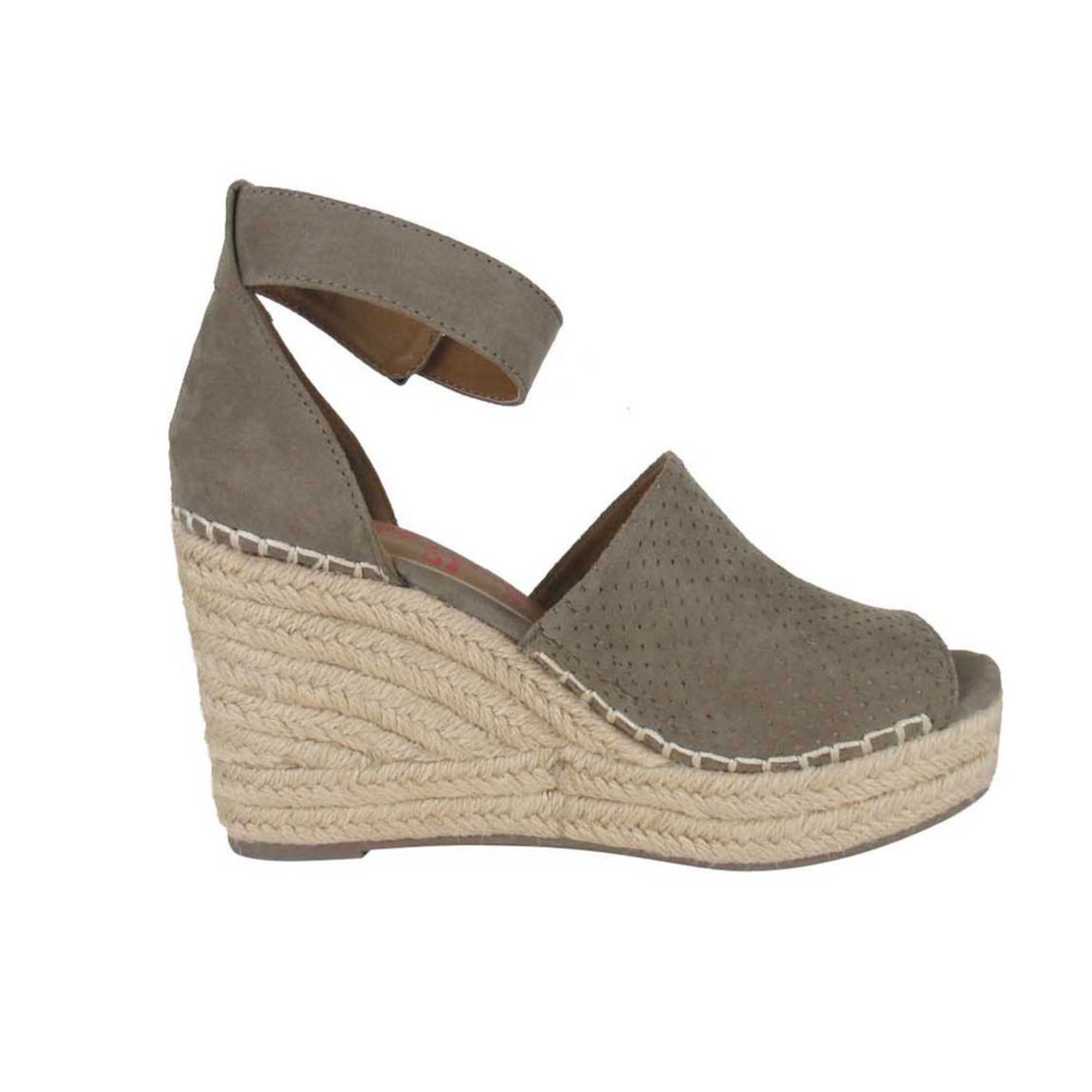 grey wedge sandals
