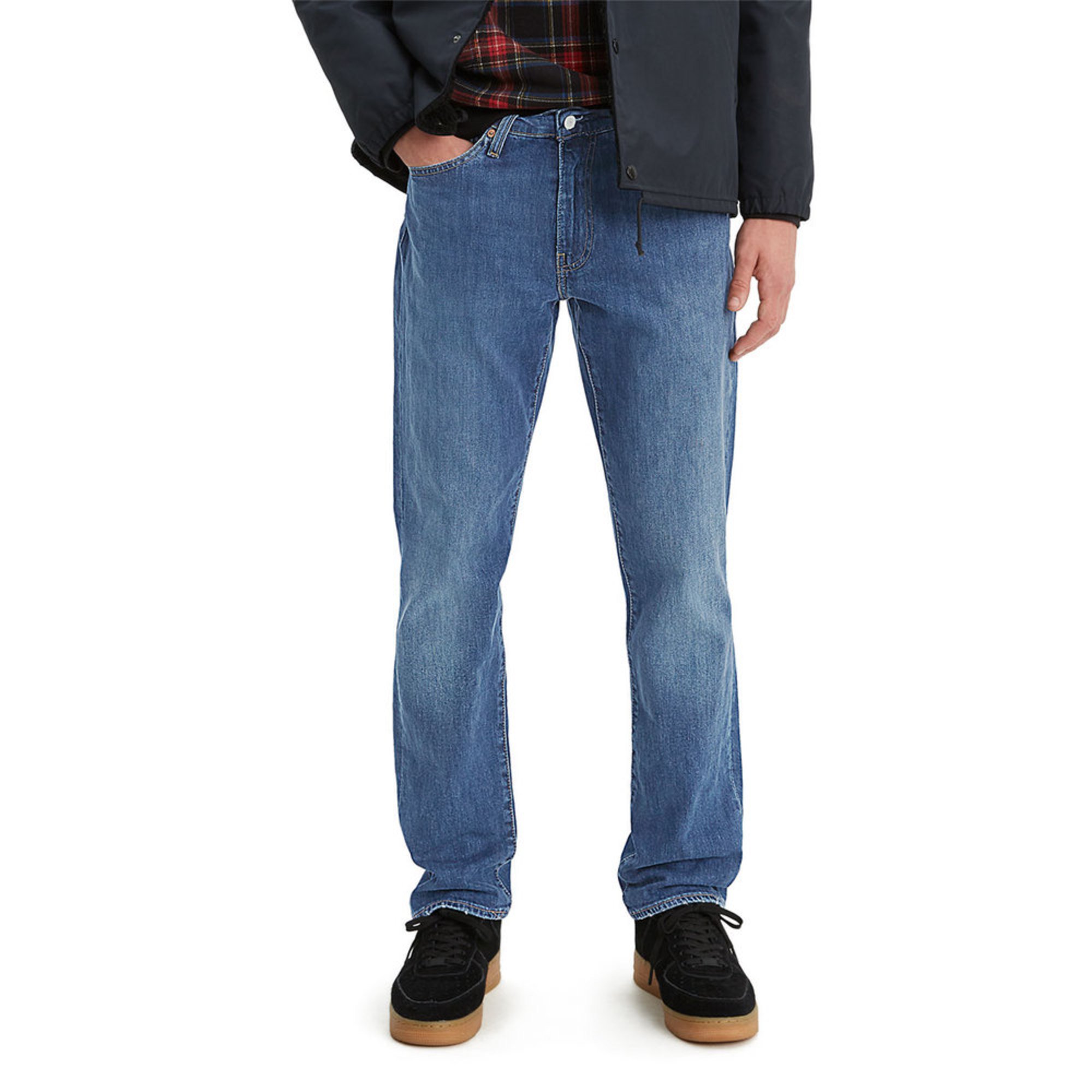 athletic flex jeans
