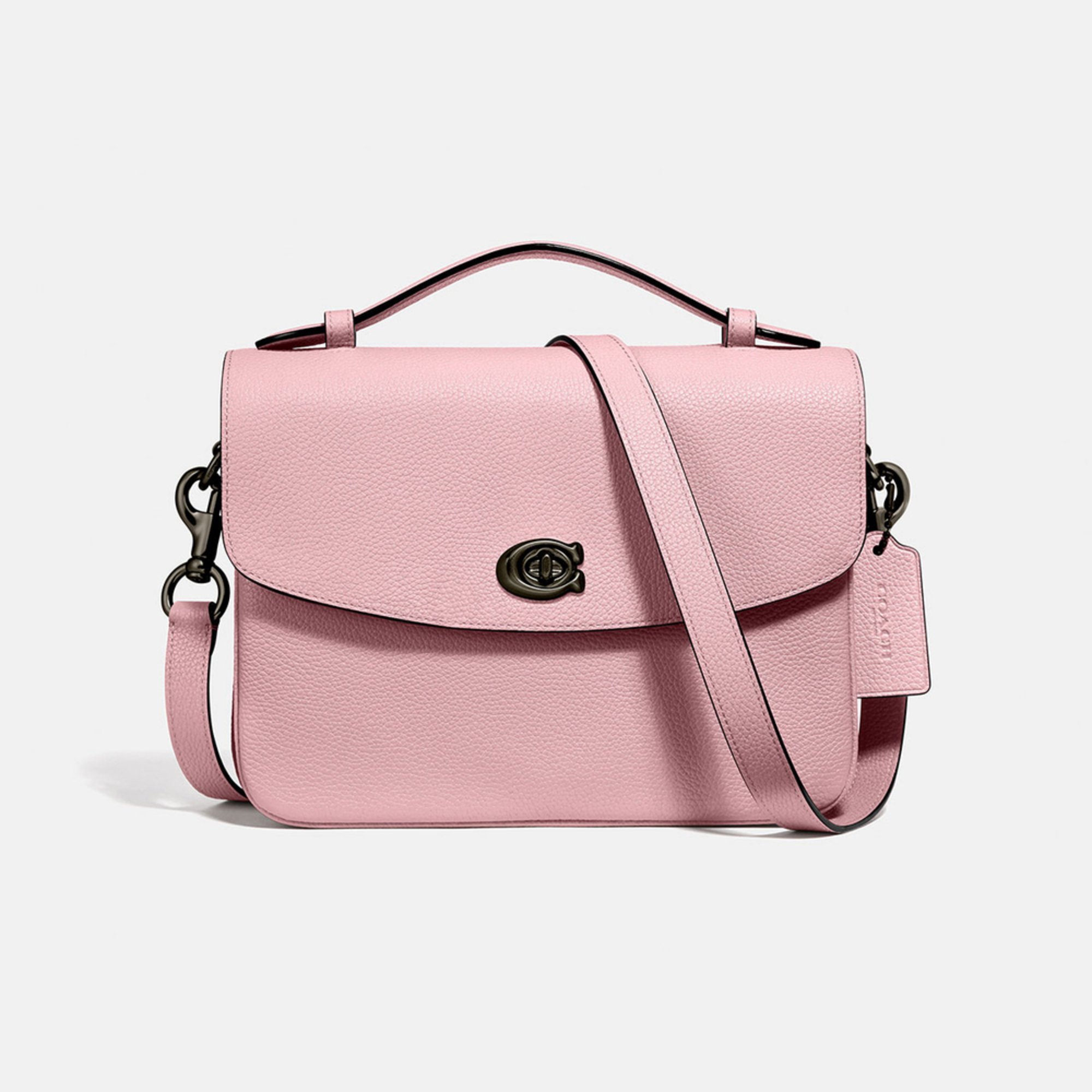 Coach Polished Pebbled Leather Cassie Crossbody Crossbody & Messenger