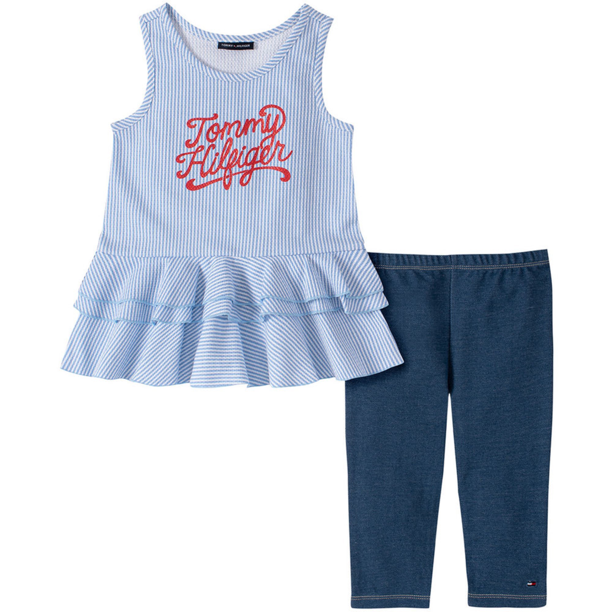 girls tommy hilfiger leggings