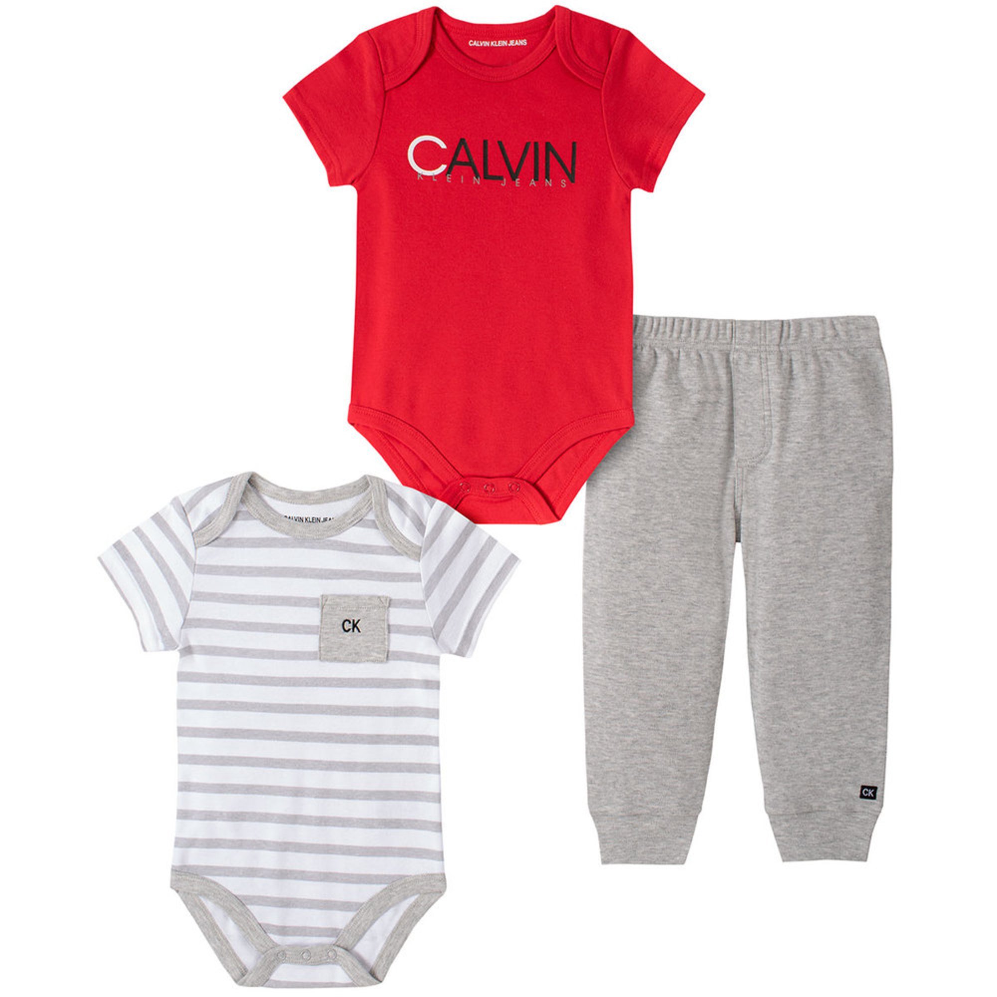 calvin klein baby boy sets