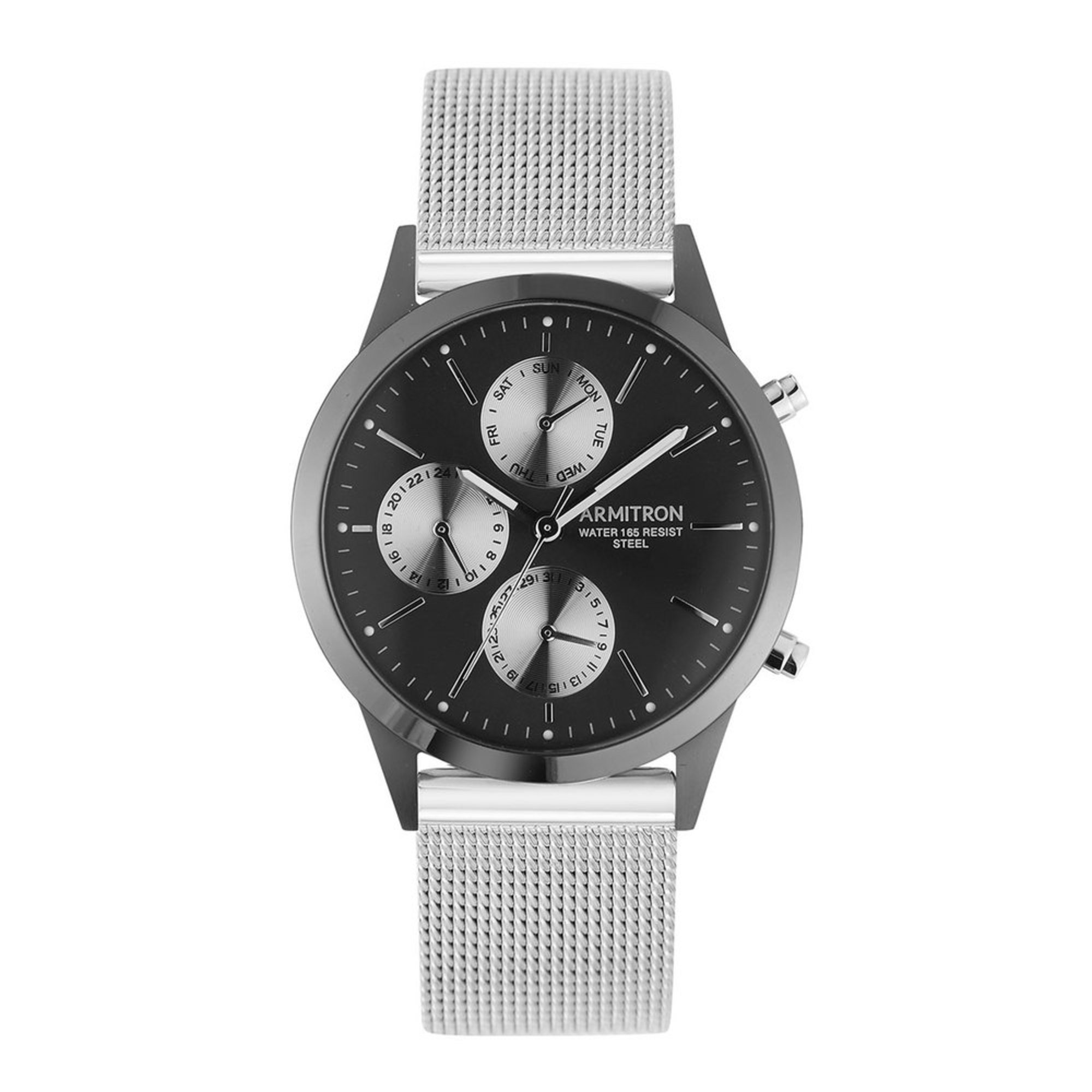 armitron mesh men's watch