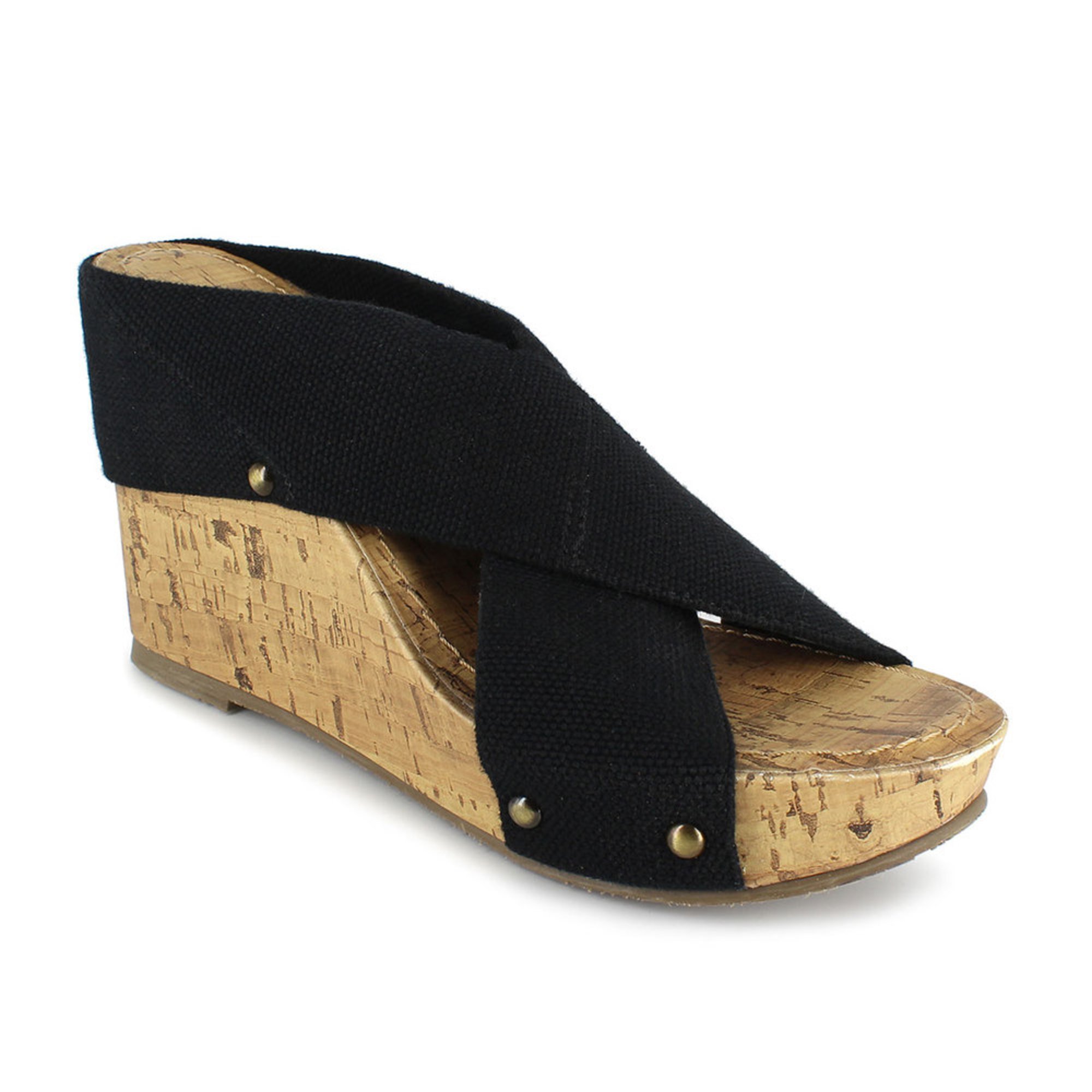 Esprit Women's Oceane Overlasted Cork Wedge Sandal Wedge Sandals