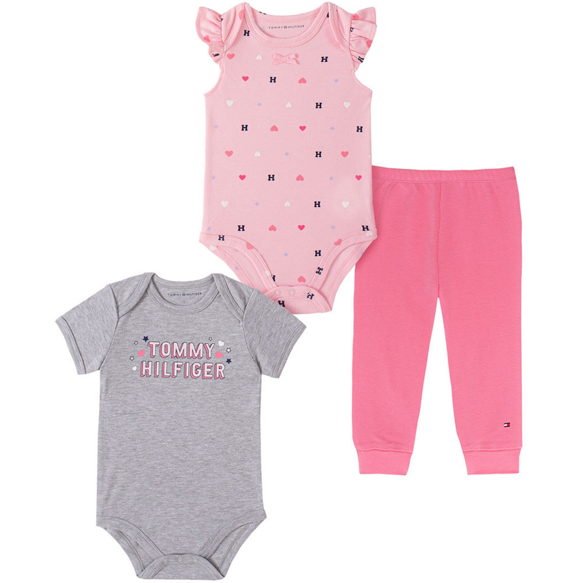 baby pink tommy hilfiger top