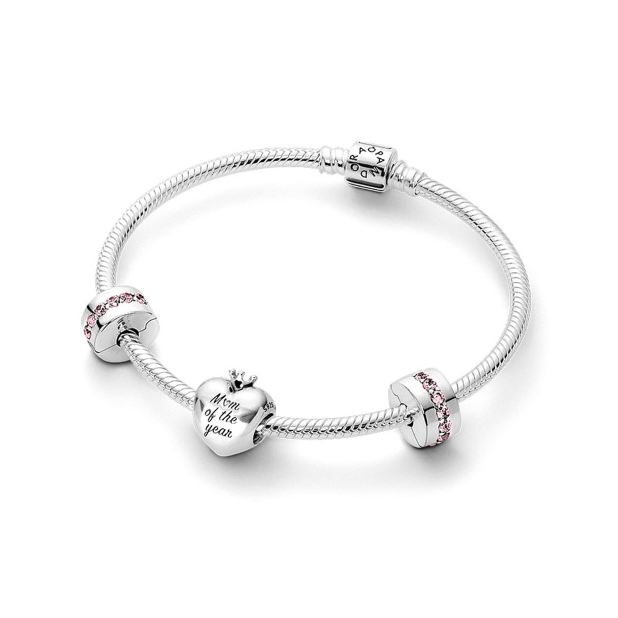 Pandora Mom Of The Year Bracelet Gift 