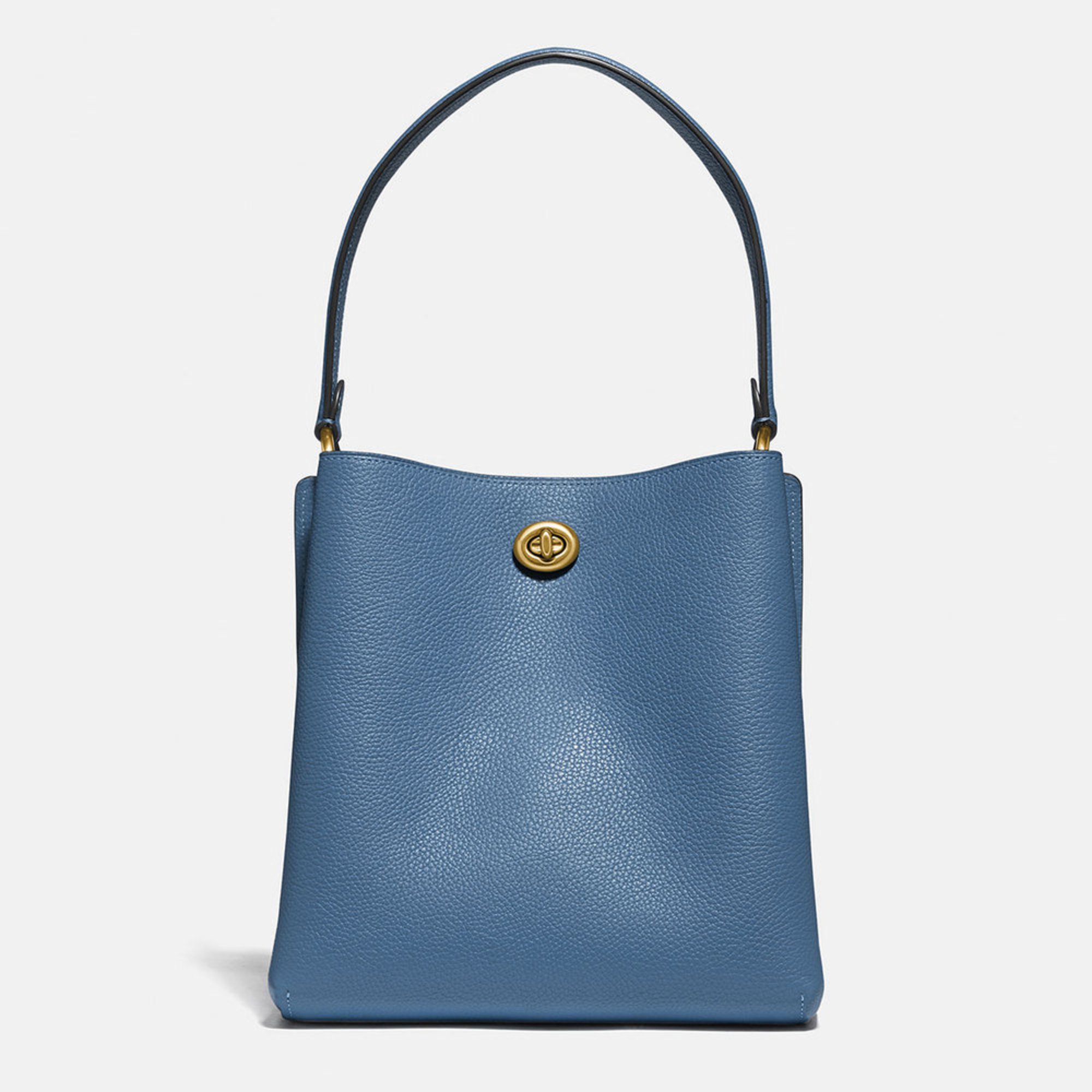Coach Polished Pebble Leather Charlie Bucket 21 | Shoulder Bags | Accessories - Shop Your Navy ...