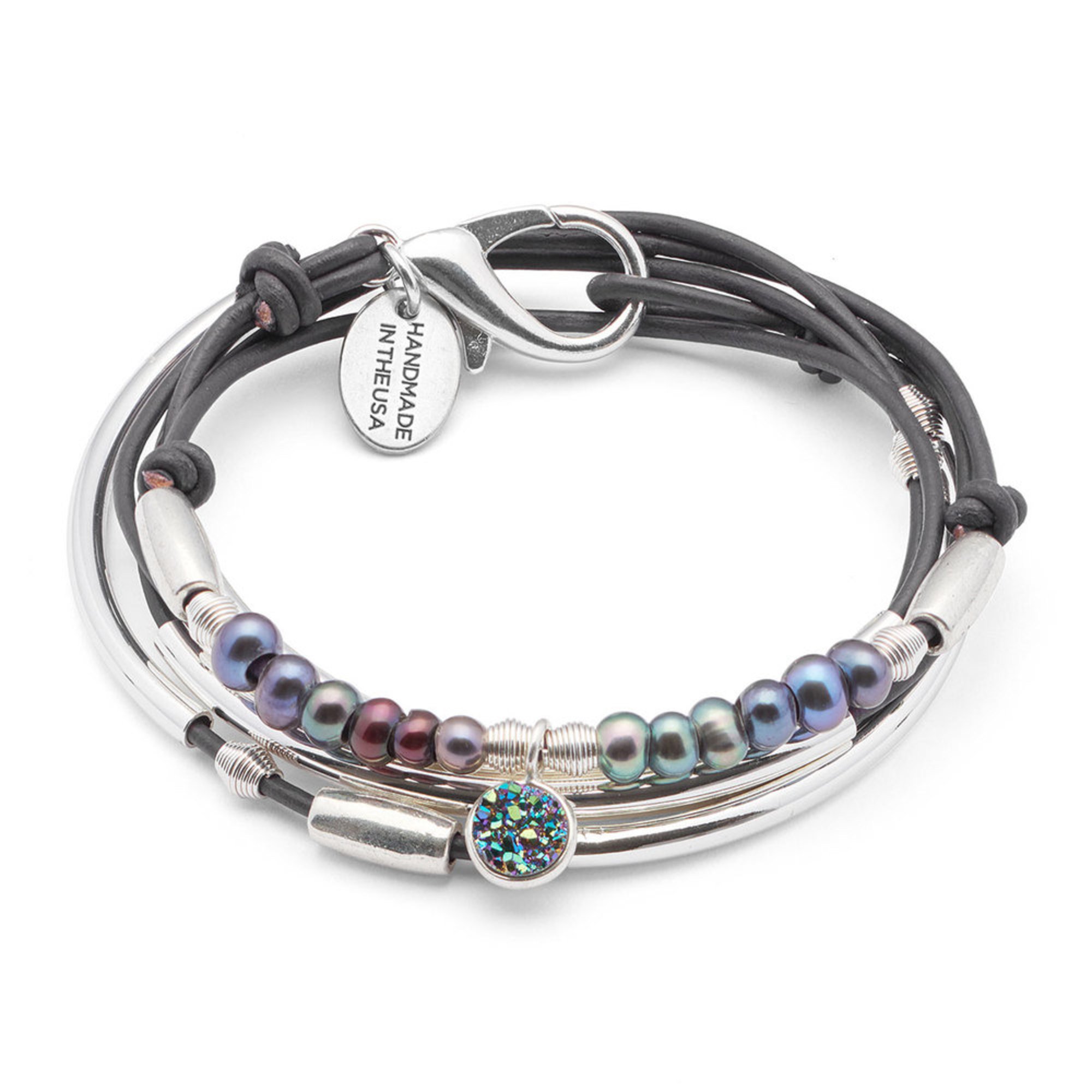 Lizzy James Cambria Druzy Wrap Bracelet-necklace | Fashion Jewelry | Accessories - Shop Your ...