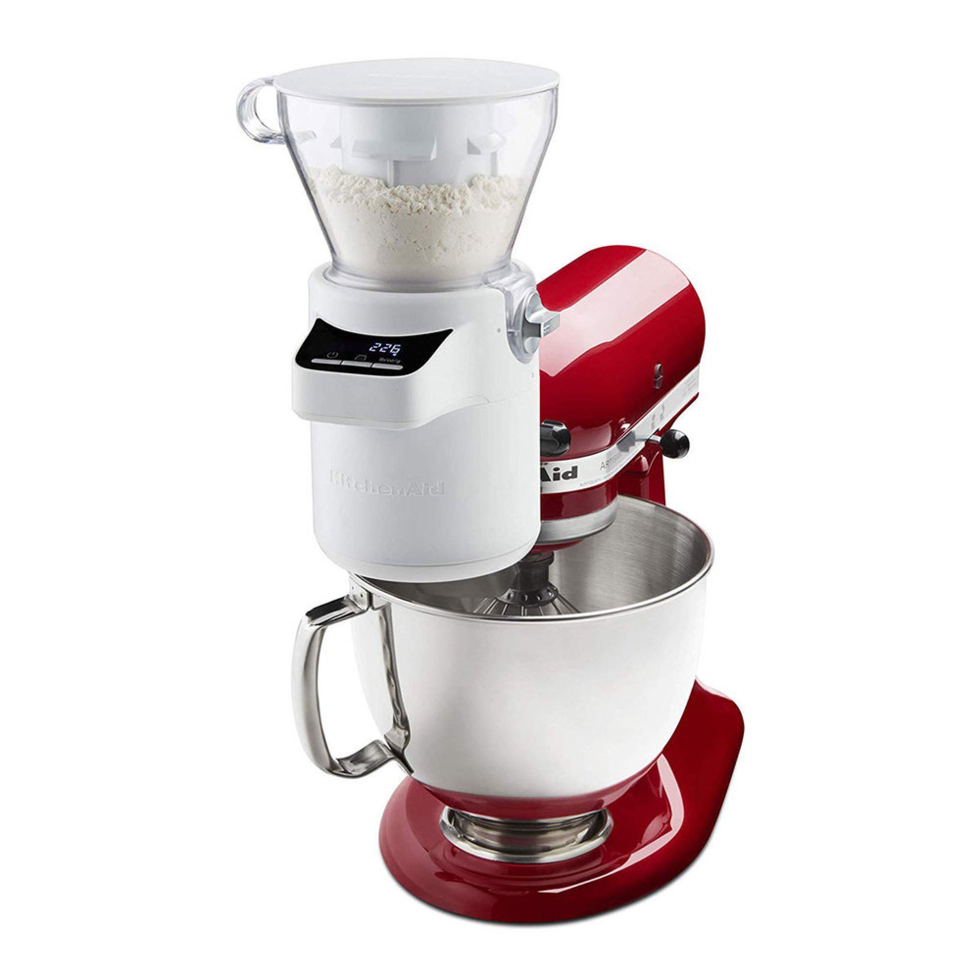 Kitchenaid Sifter With Scale Stand Mixer Attachment Kitchen For The
