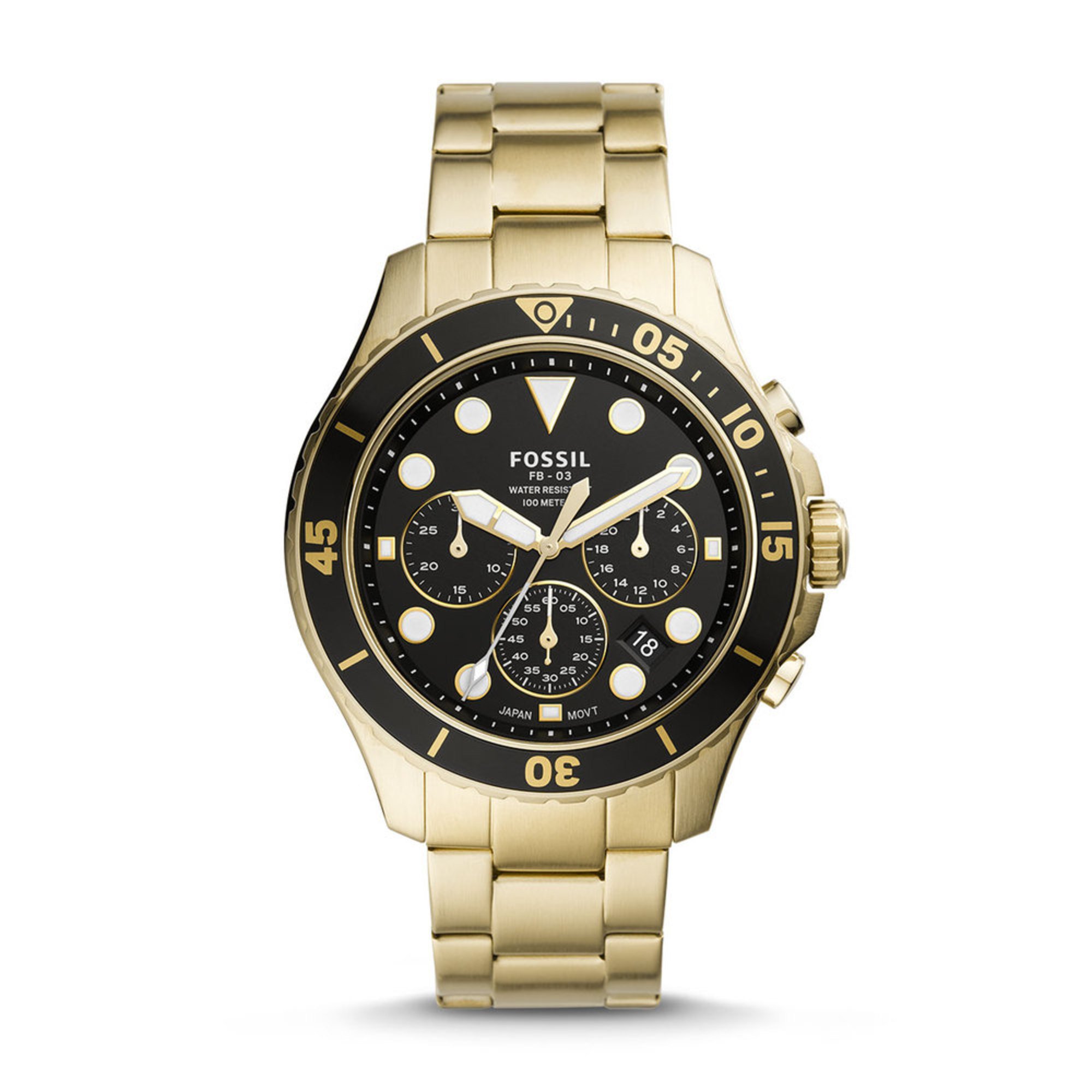 fossil blue divers watch