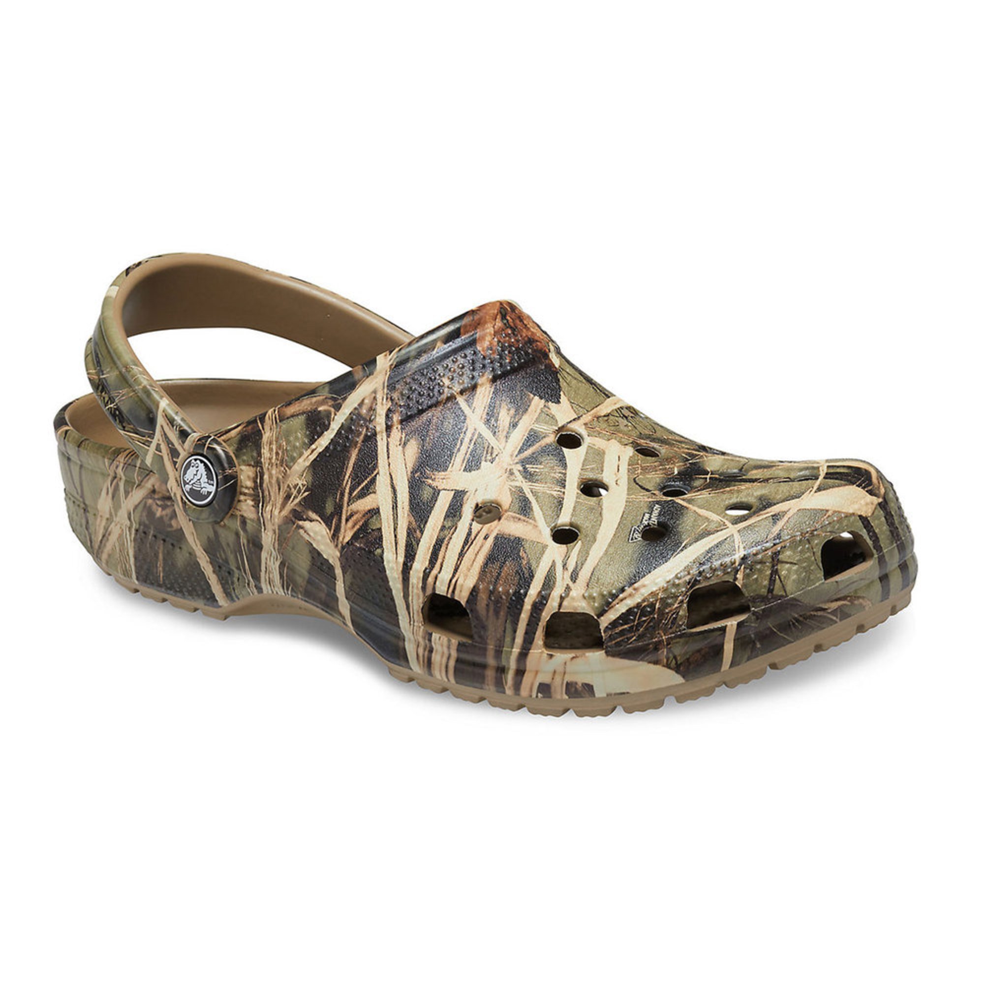 navy clog sandals