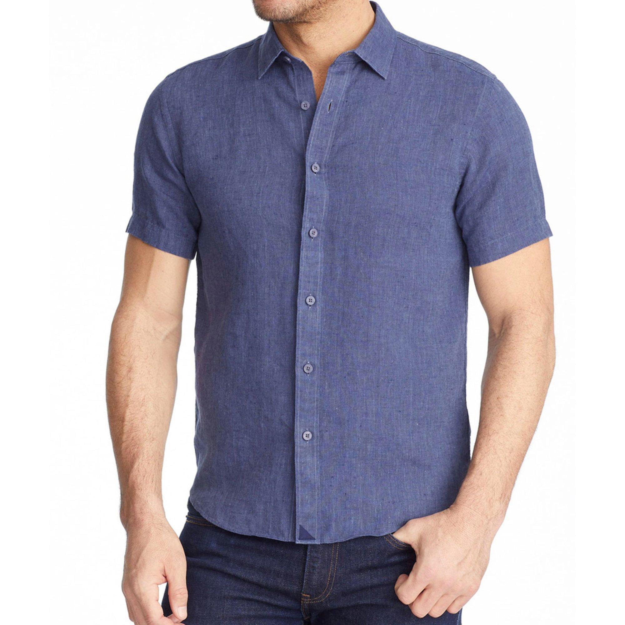 Untuckit Men's Wrinkle-resistant Linen Araujo Shirt | Casual & Dress ...