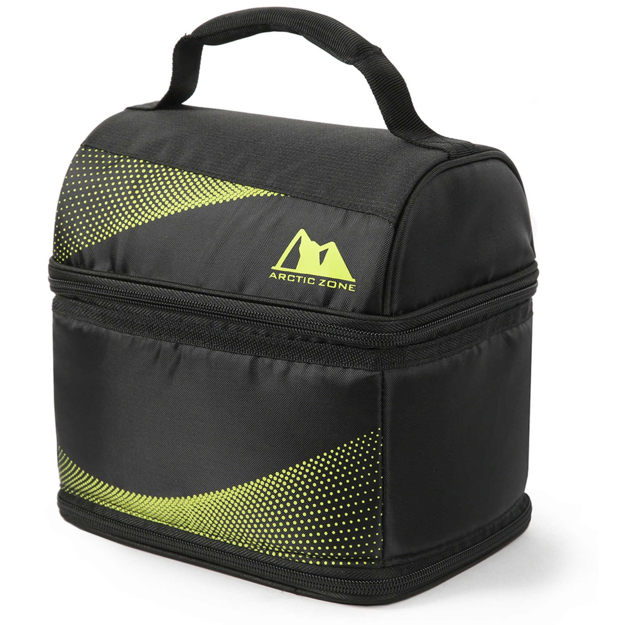 Arctic Zone Expandable Secret Bucket Lunch, Black Lunch Bags