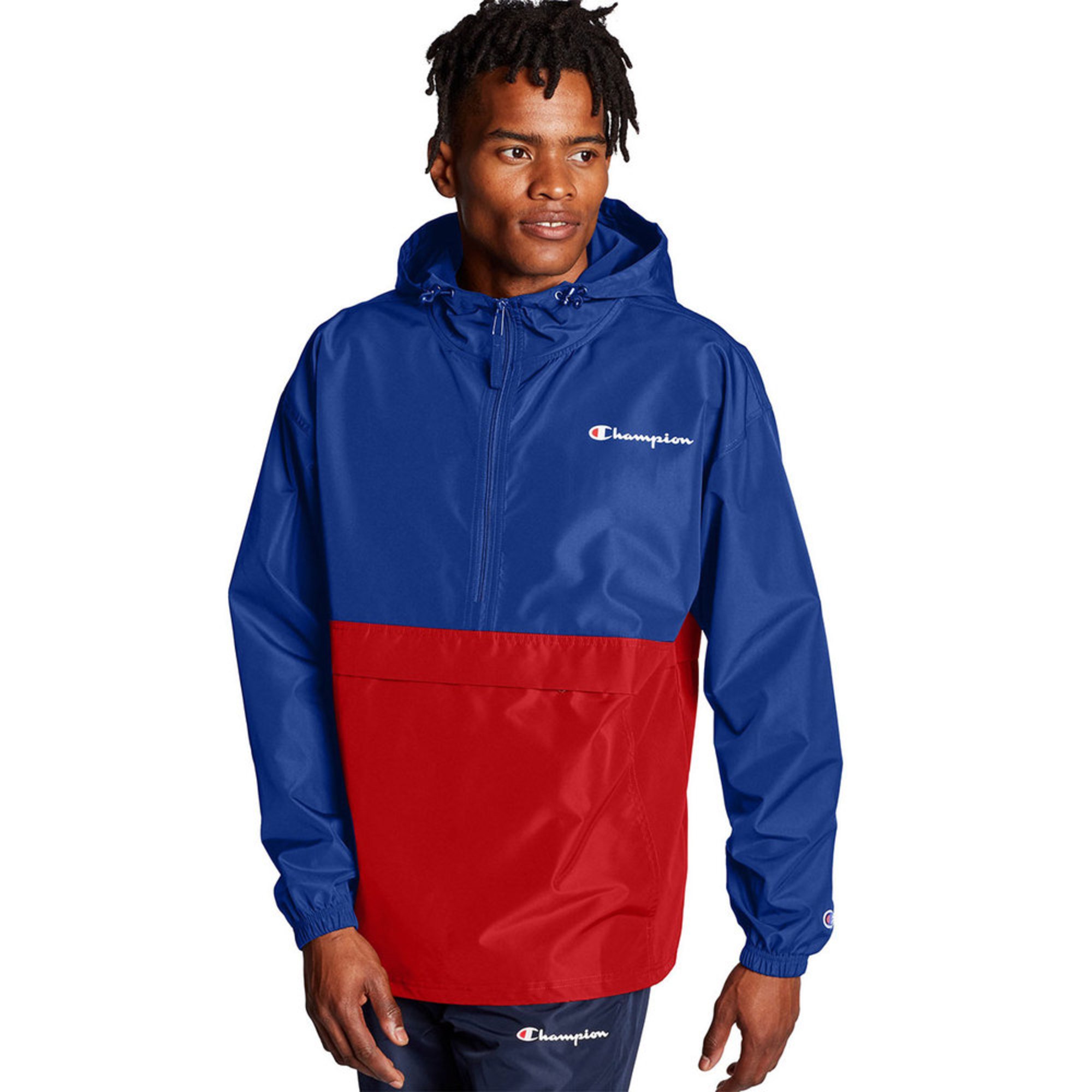 champion windbreaker packable