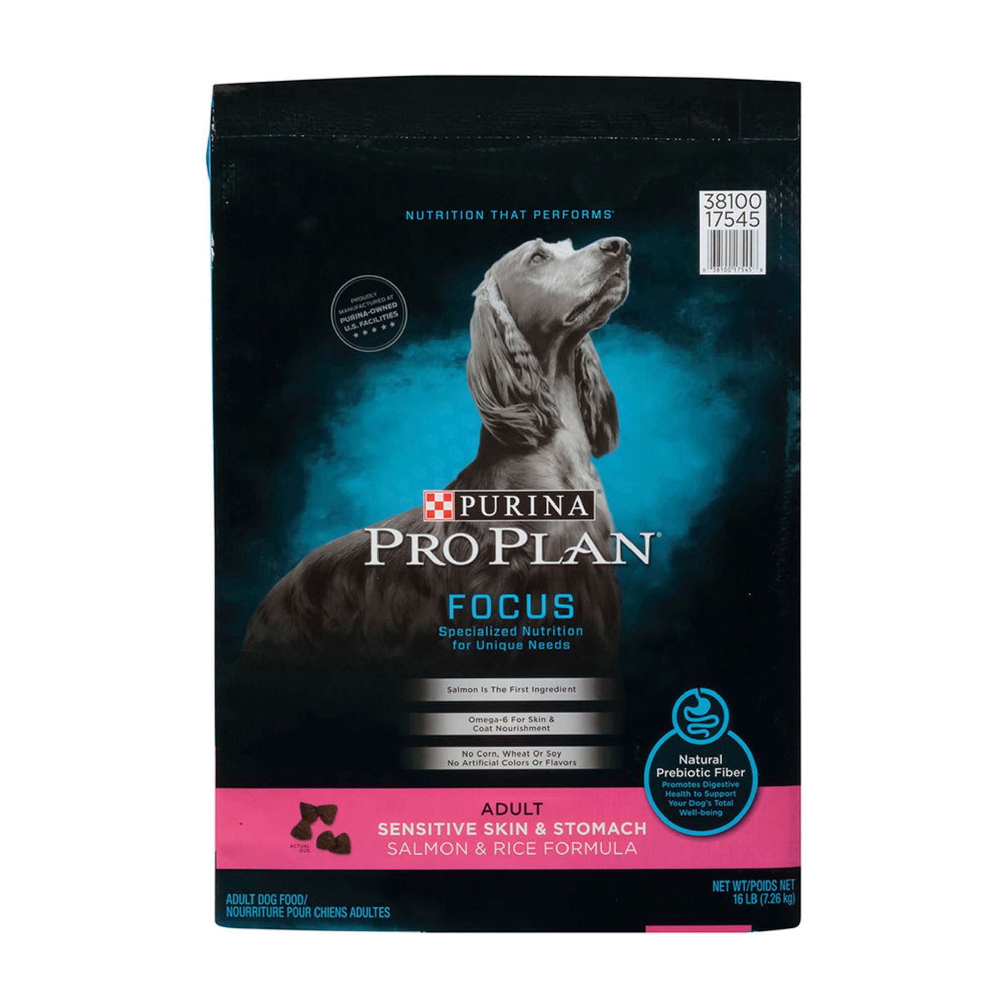 Purina Pro Plan Sensitive Skin & Stomach Adult Dog Food ...