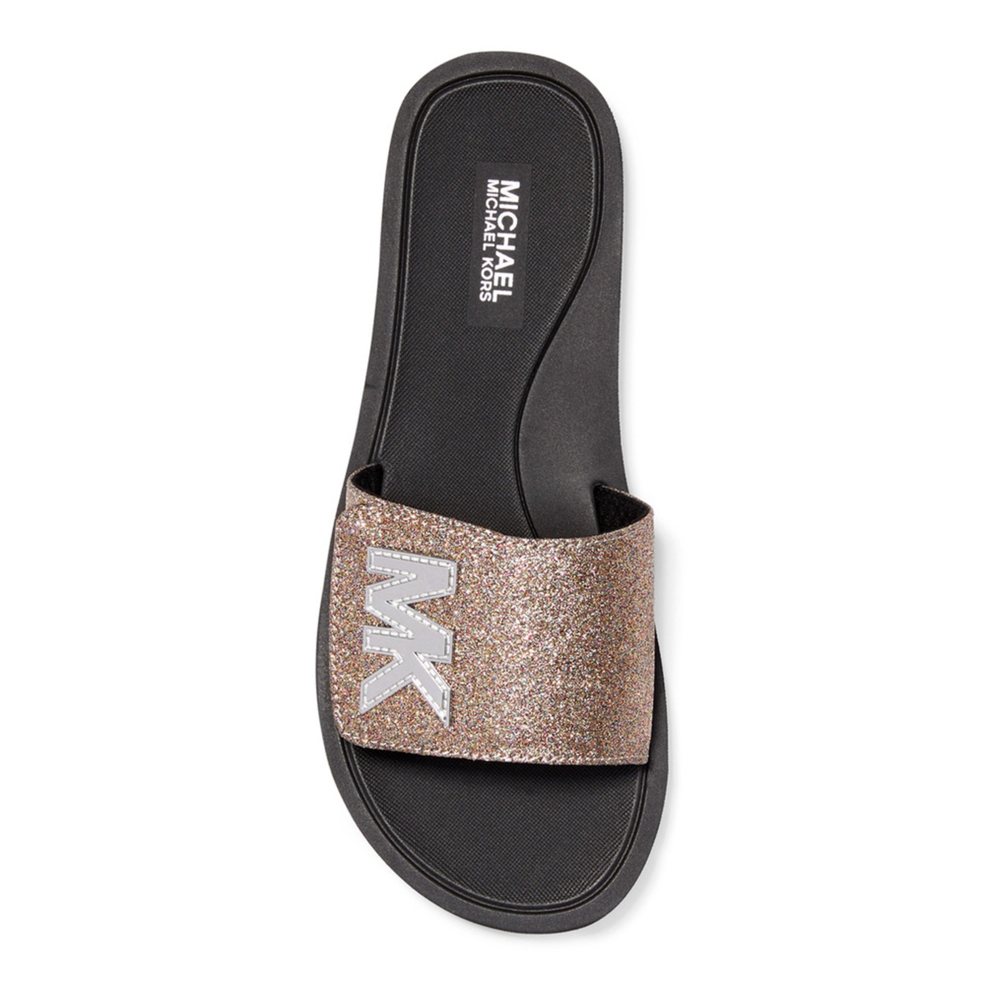 michael kors flip flops womens navy