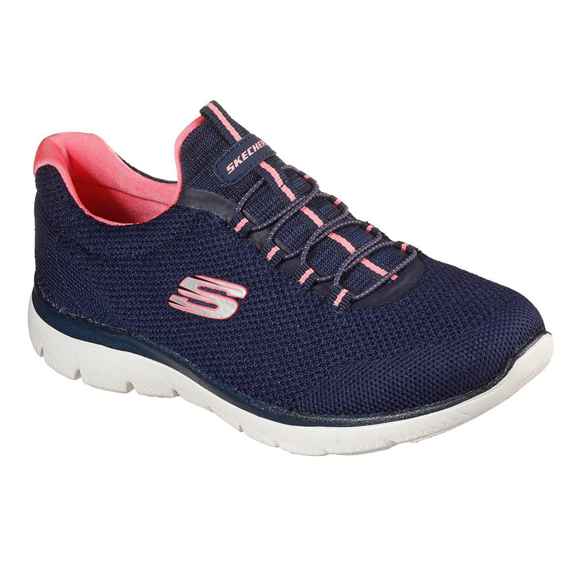 Skechers Sport Active Women's Summits Cool Classic Bungee Sneaker ...