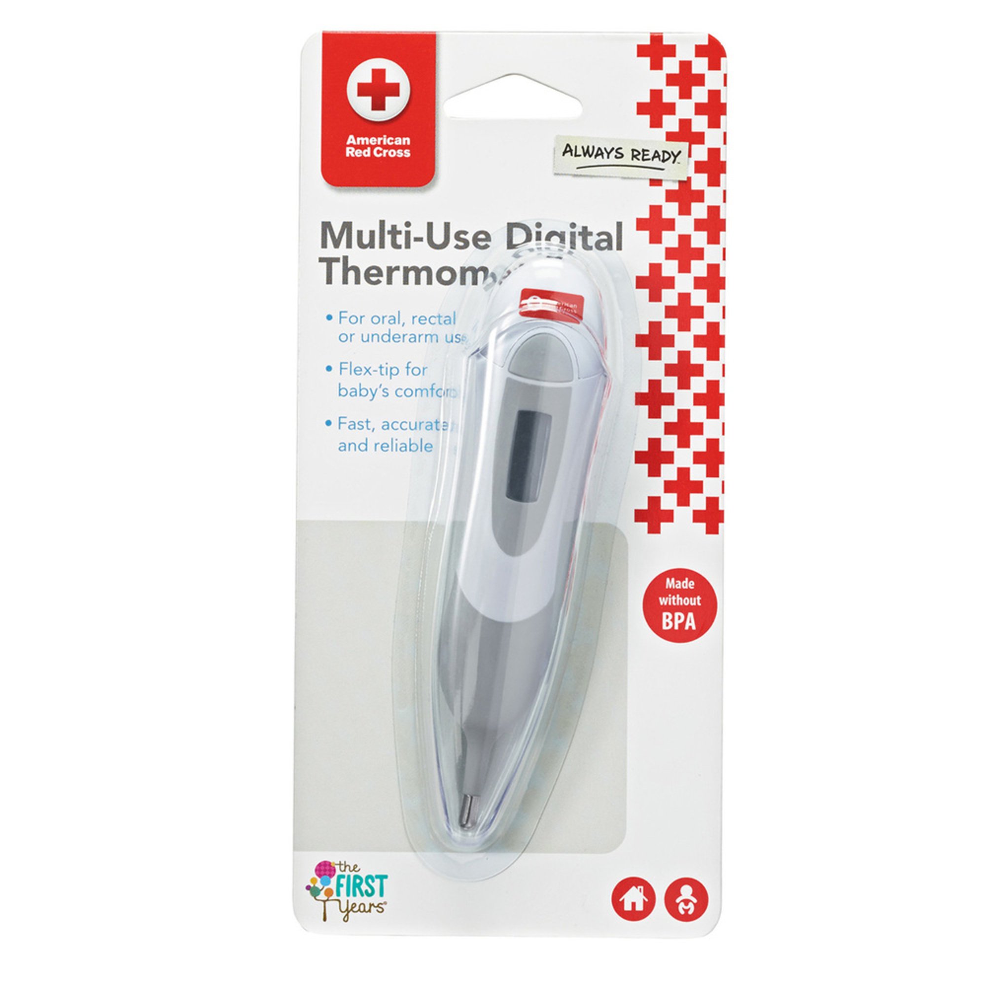 American Red Cross Multiuse Digital Thermometer Thermometers Shop