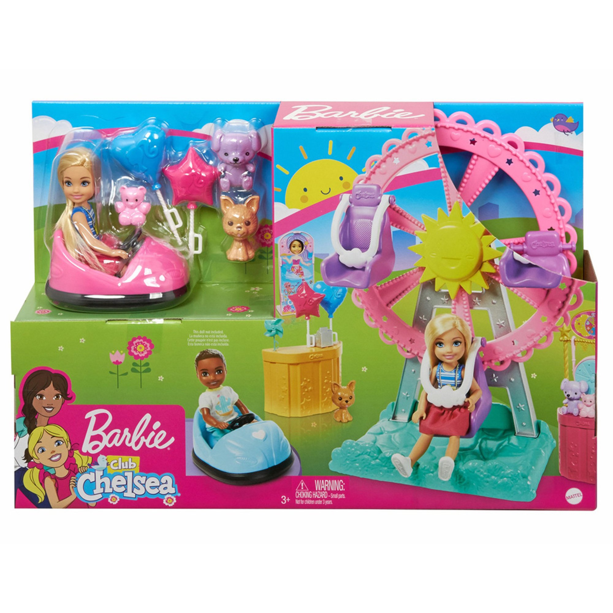 Barbie Chelsea Carnival Playset Fashion & Adventure Dolls With