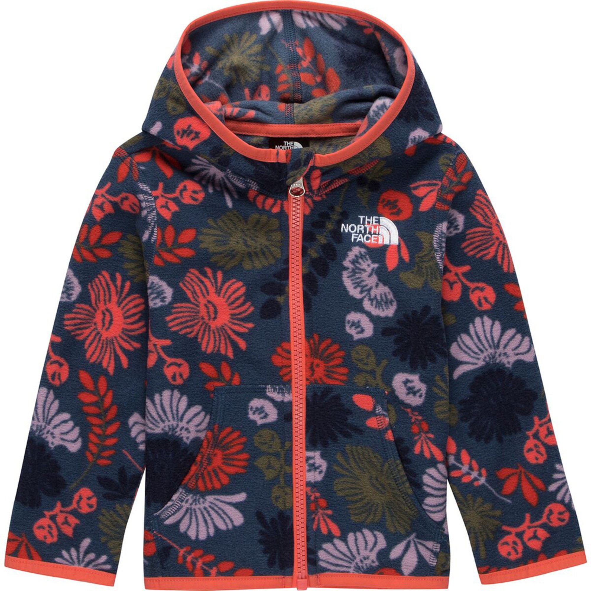 the north face infant glacier full zip hoodie