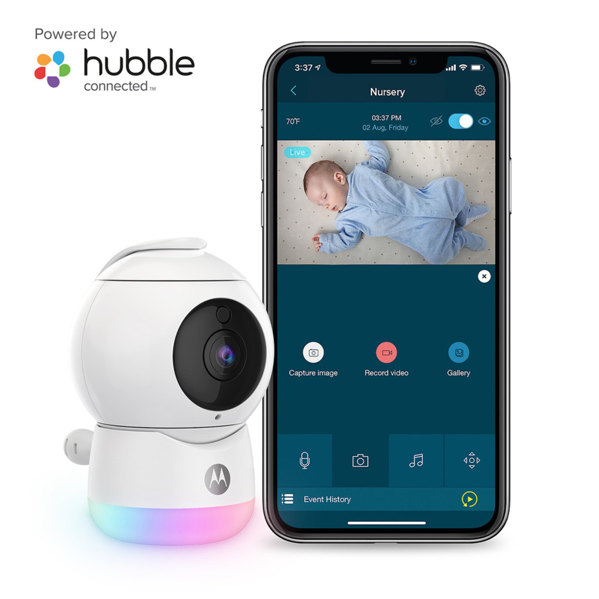 motorola baby monitor pan tilt