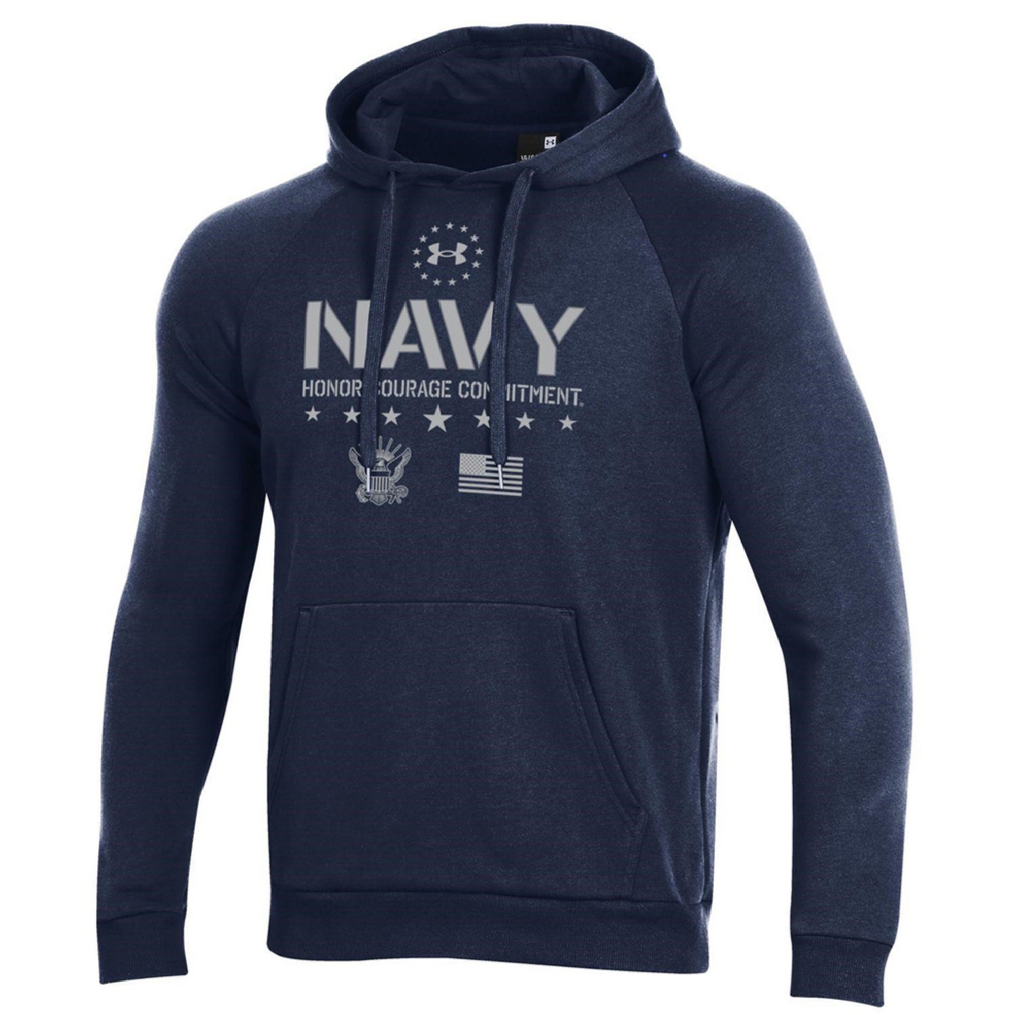 Under Armour Men's Usn Eagle Flag And Stars All Day Fleece Hoodie | Men ...