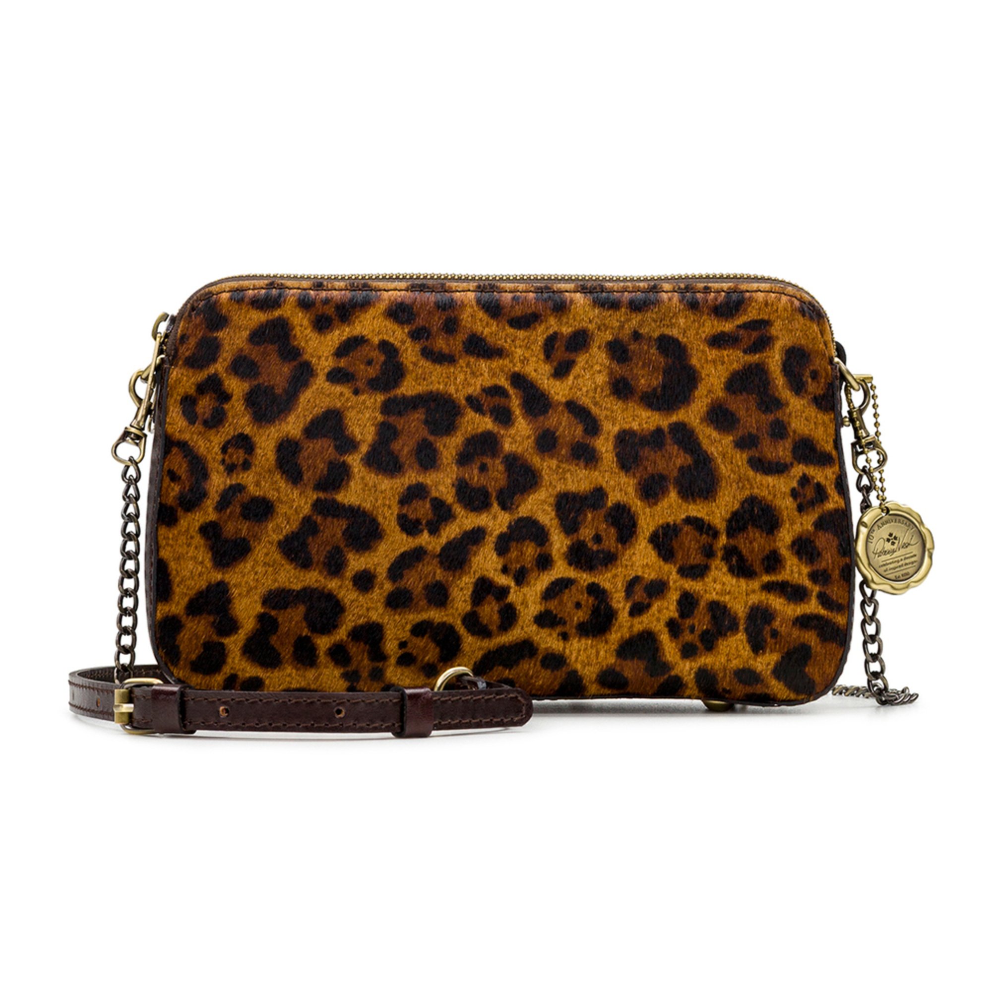 Patricia Nash Leopard Chambery Crossbody Crossbody & Messenger Bags