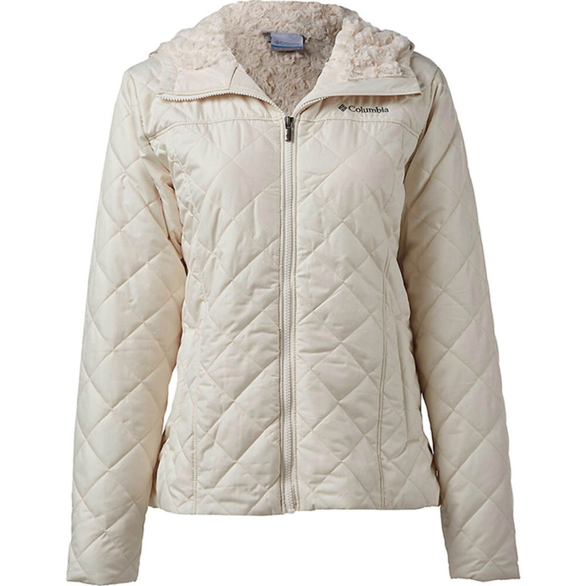 columbia copper crest hooded quilted jacket