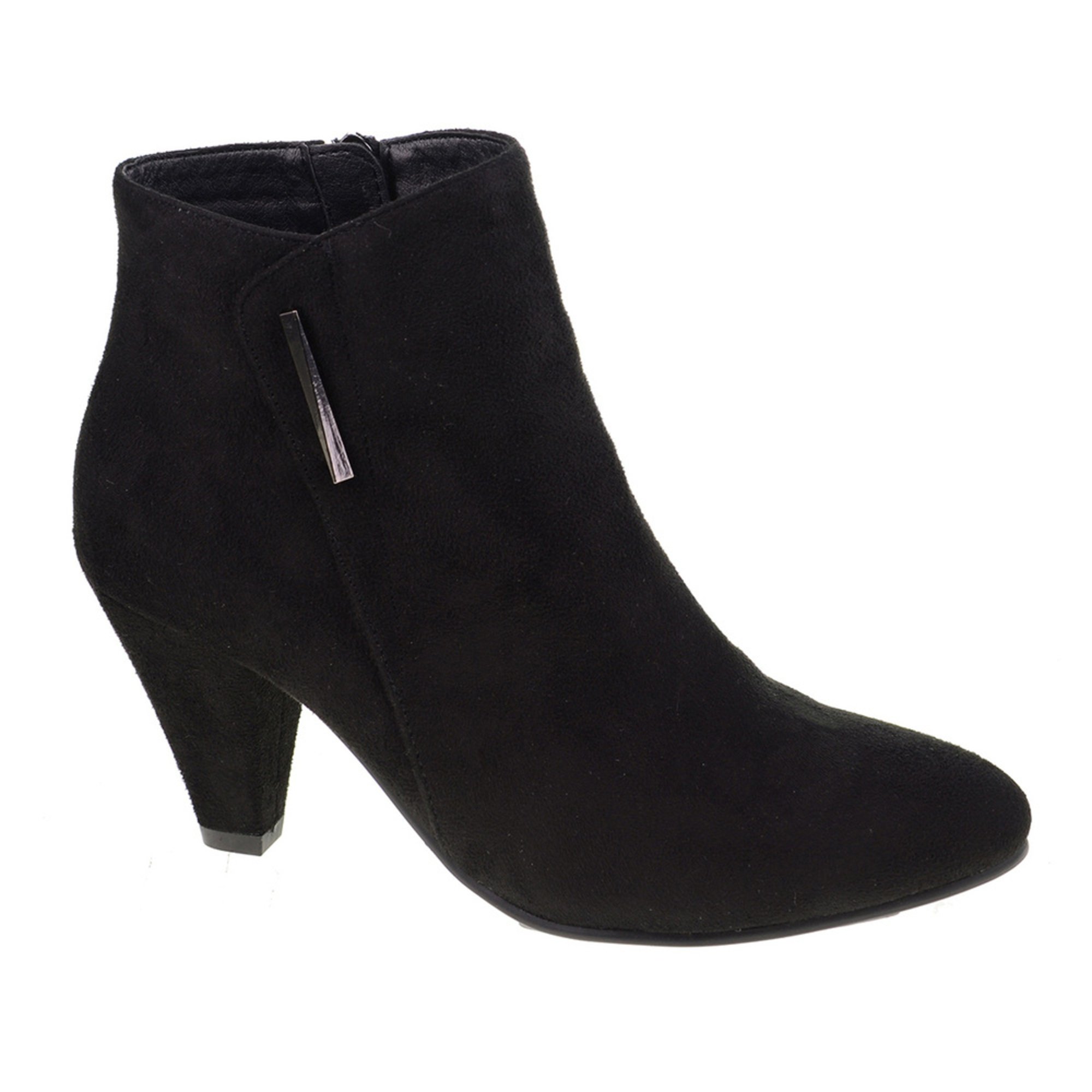 women's cuban heel ankle boots