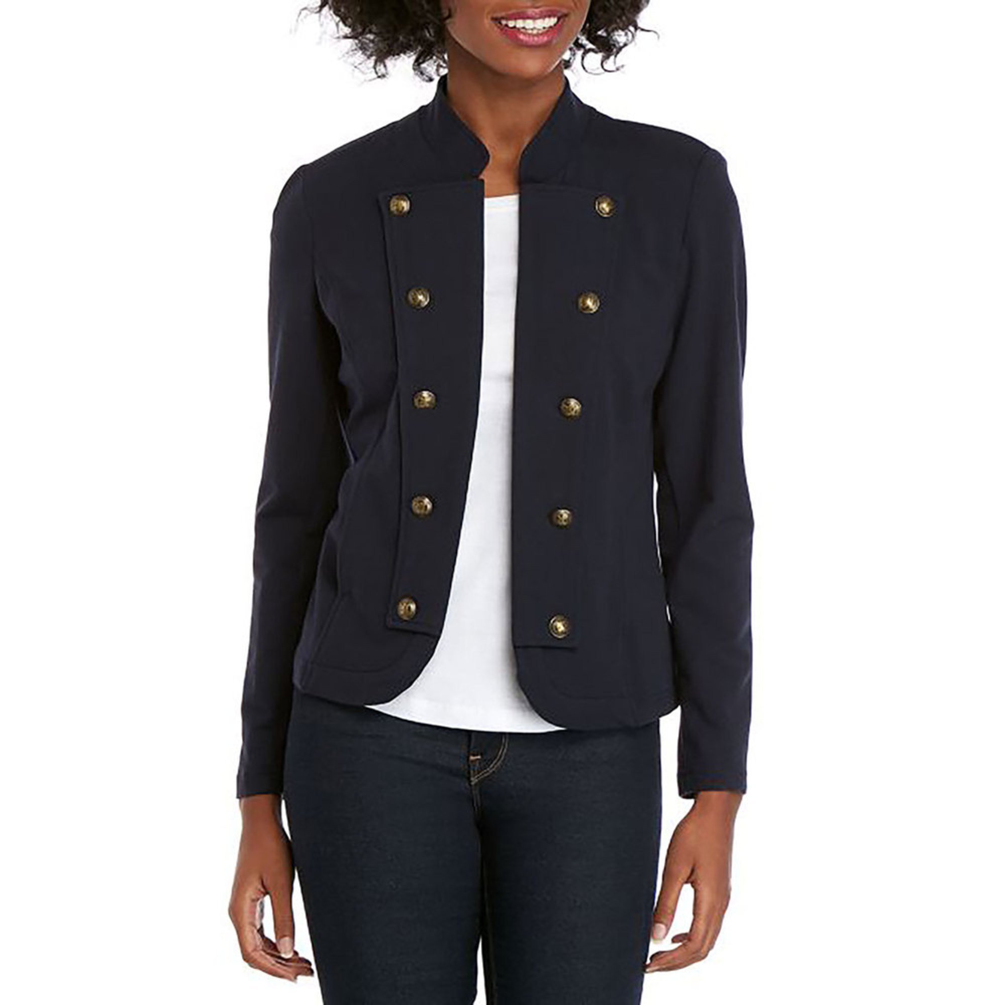 tommy hilfiger women's navy jacket