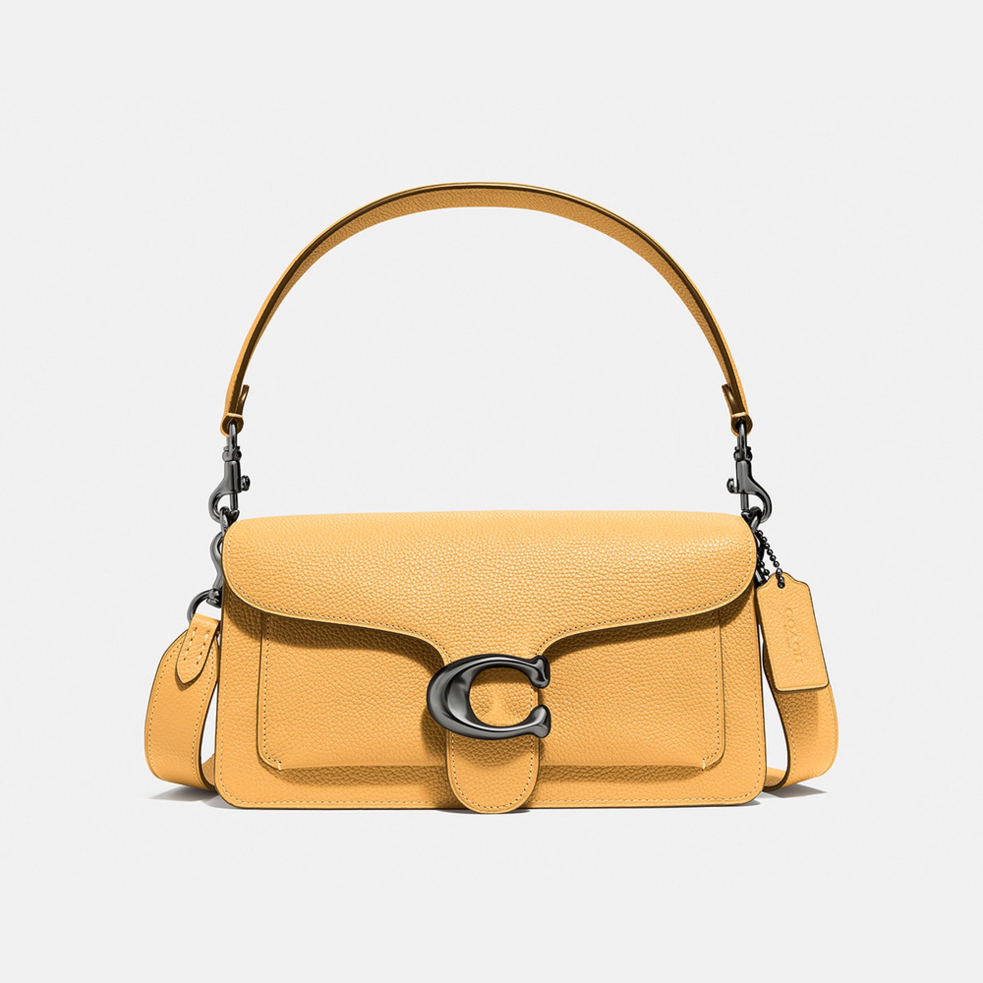 Coach Polished Pebble Leather Tabby Shoulder Bag 26 Shoulder Bags