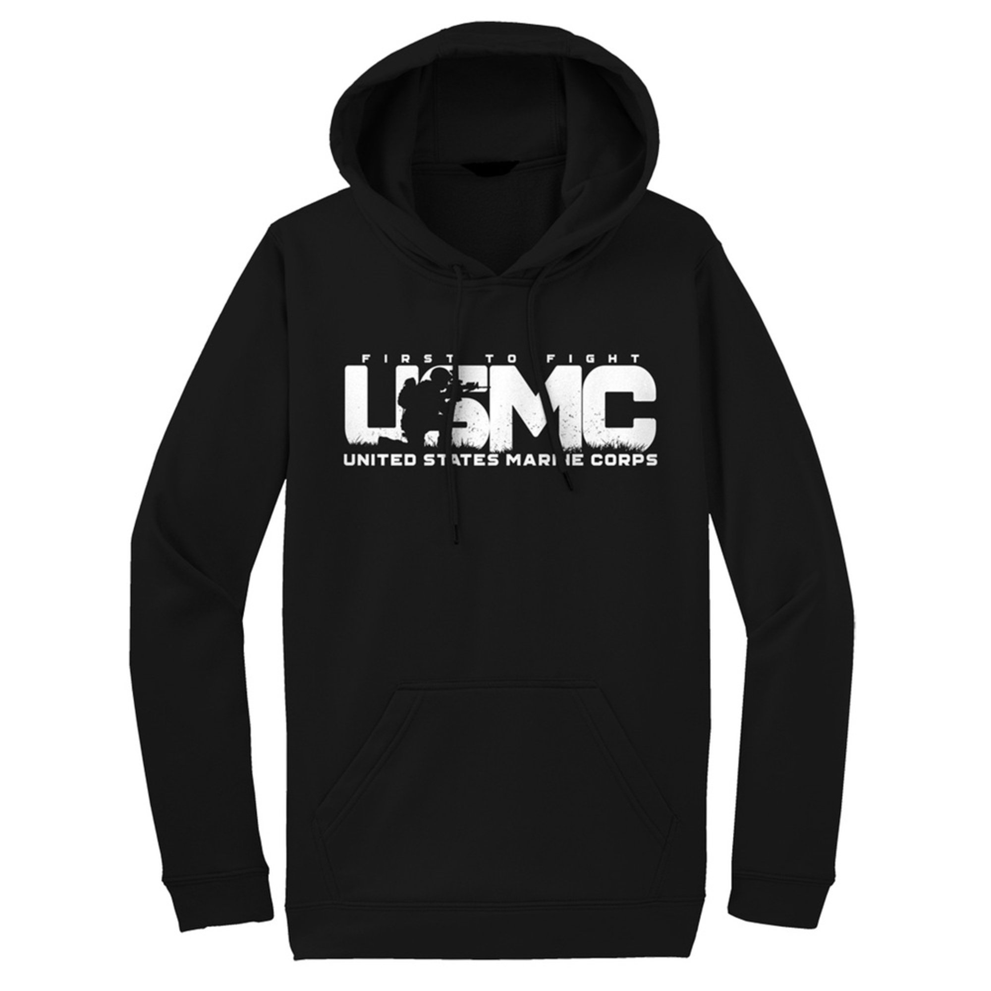 Frontline Military Apparel Men's Usmc First To Fight Fleece Hoodie