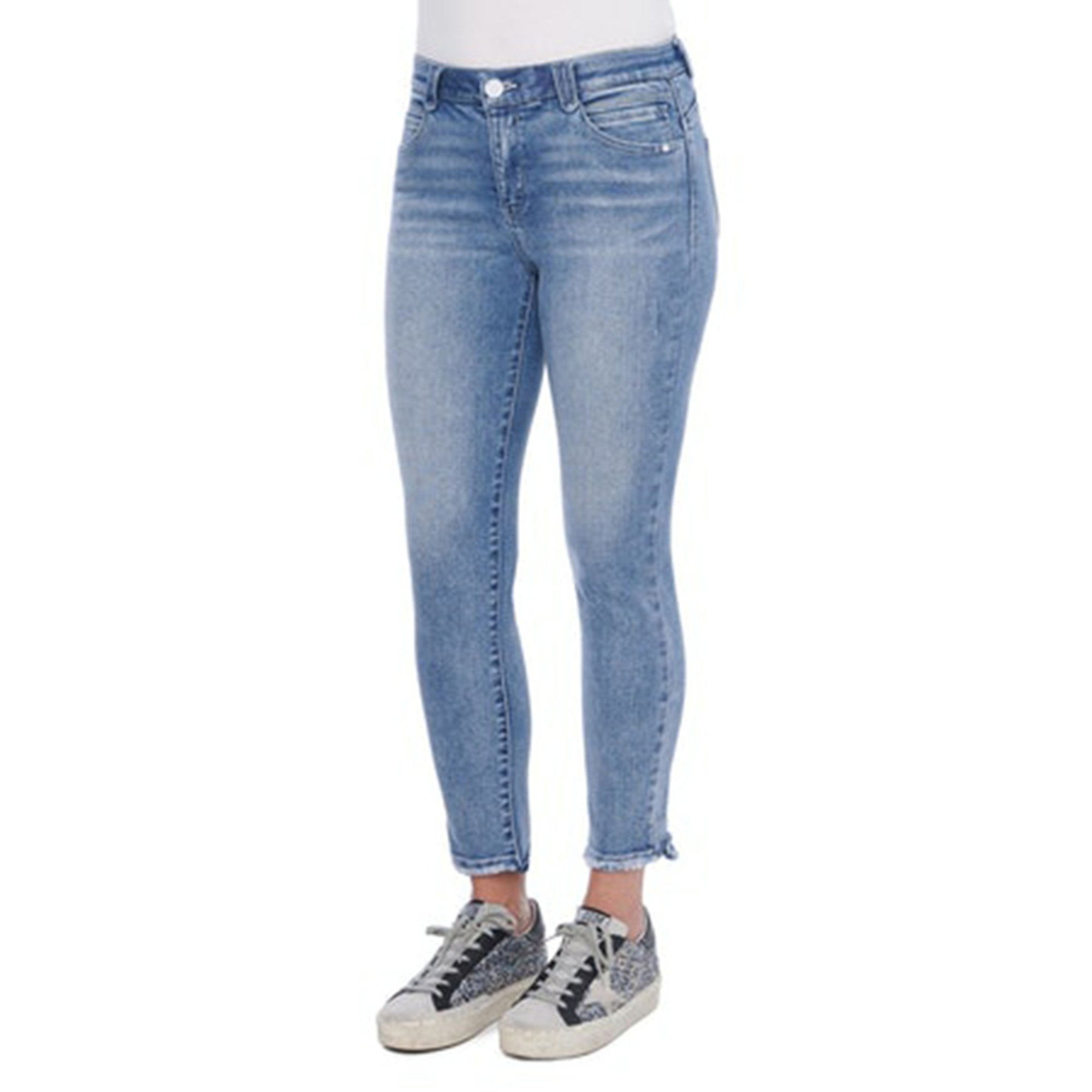 democracy frayed hem jeans