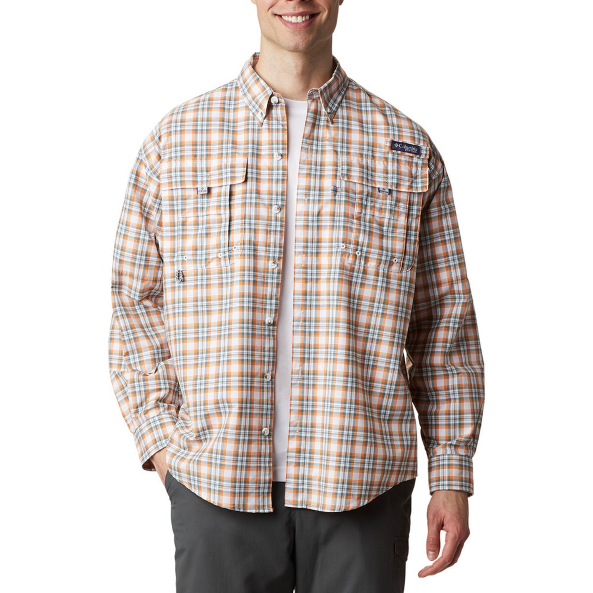 columbia men's super bahama long sleeve shirt