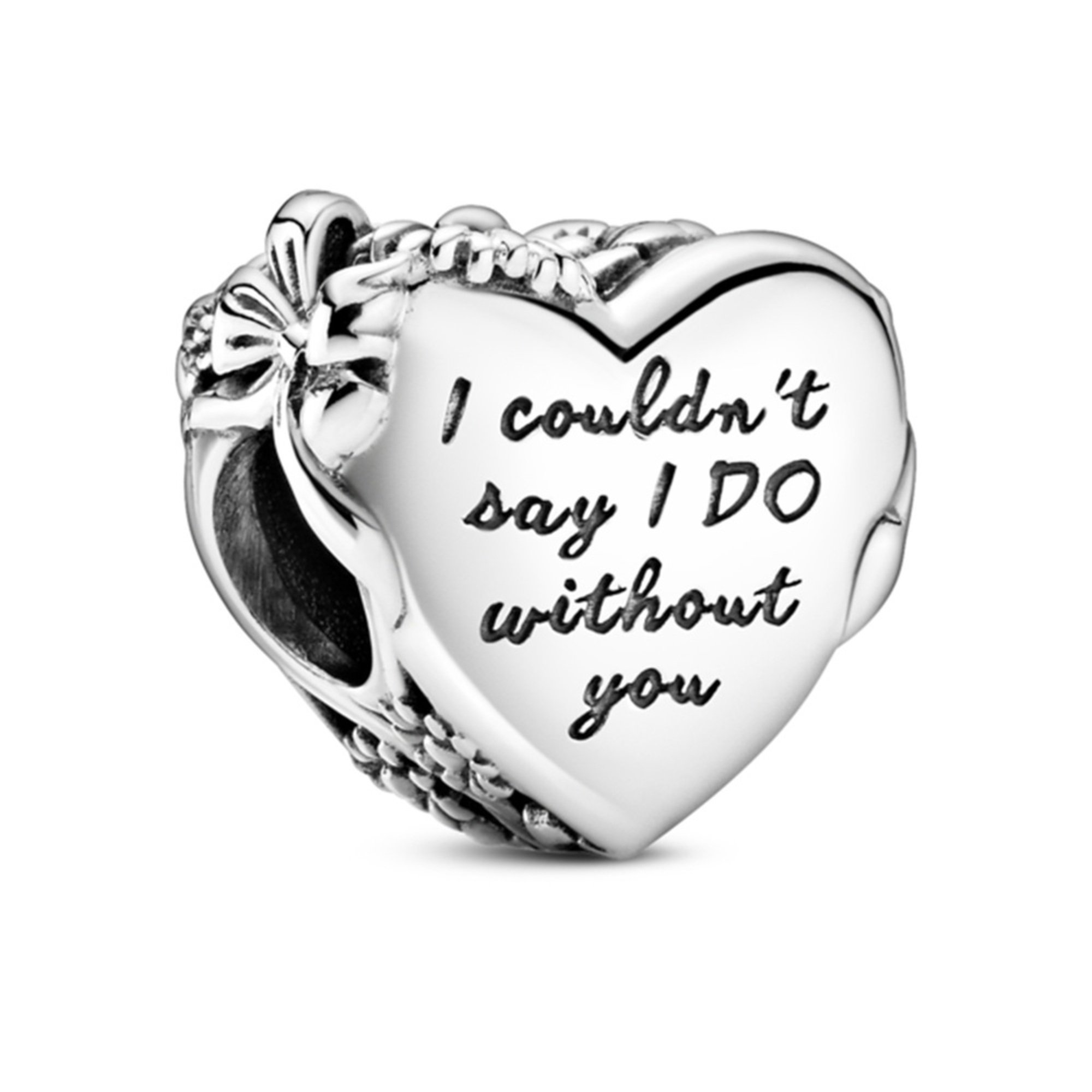 Pandora Heart I Couldnt Say I Do Without You Charm | Charms - Shop Your
