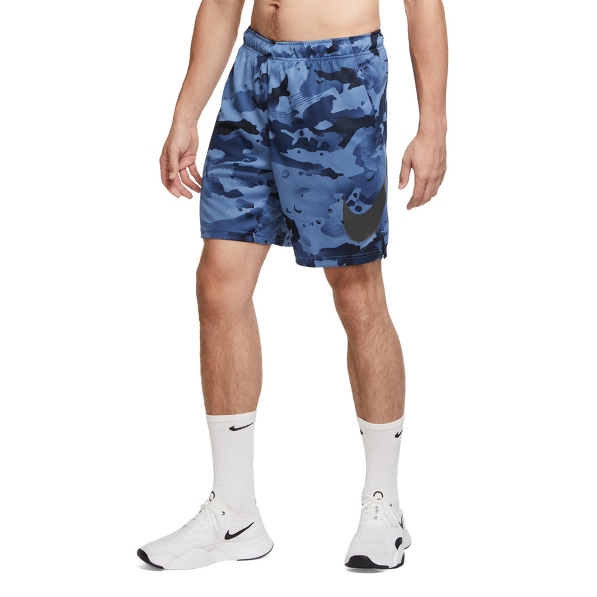 Nike Men's Dry Fit All Over Print Camo 5.0 Camo Shorts Active Shorts