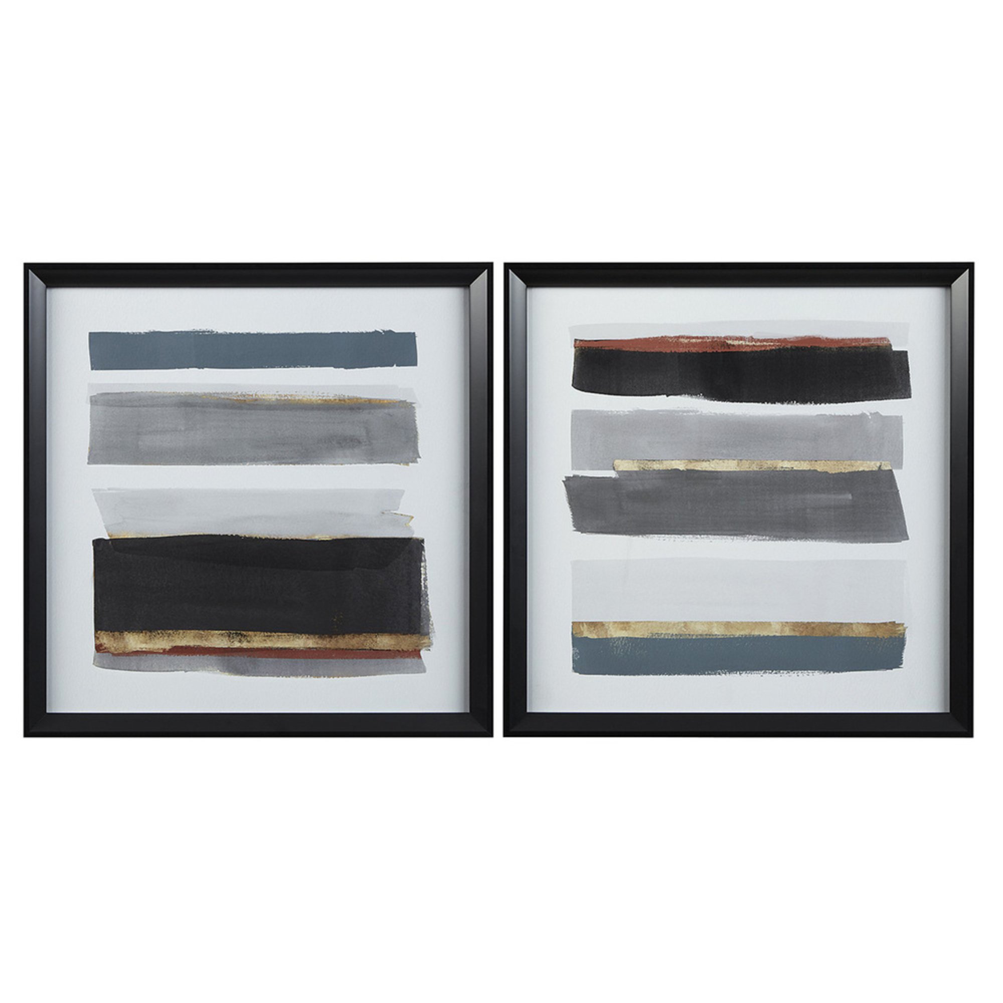 Signature Design By Ashley Hallwood Wall Art Set Of 2 Wall Art