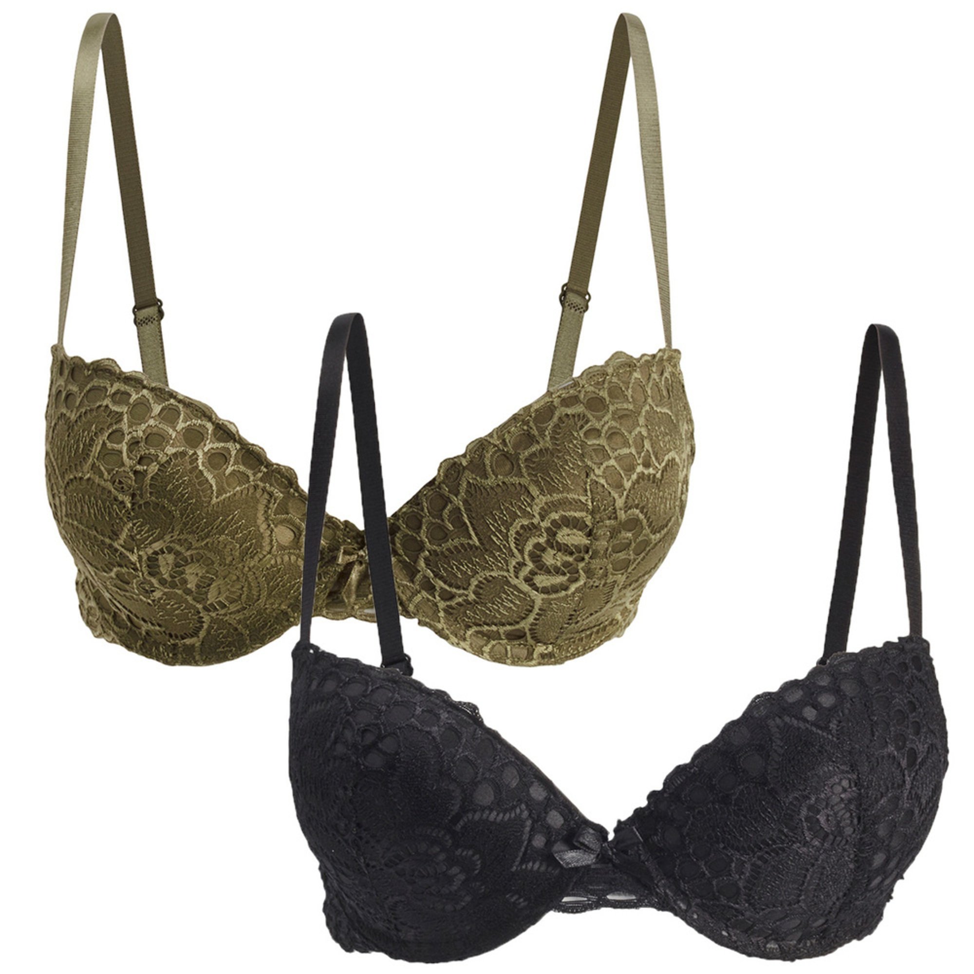 French Affair Women's Lace Push-up Bra, 2-pack | Bras | Apparel - Shop ...