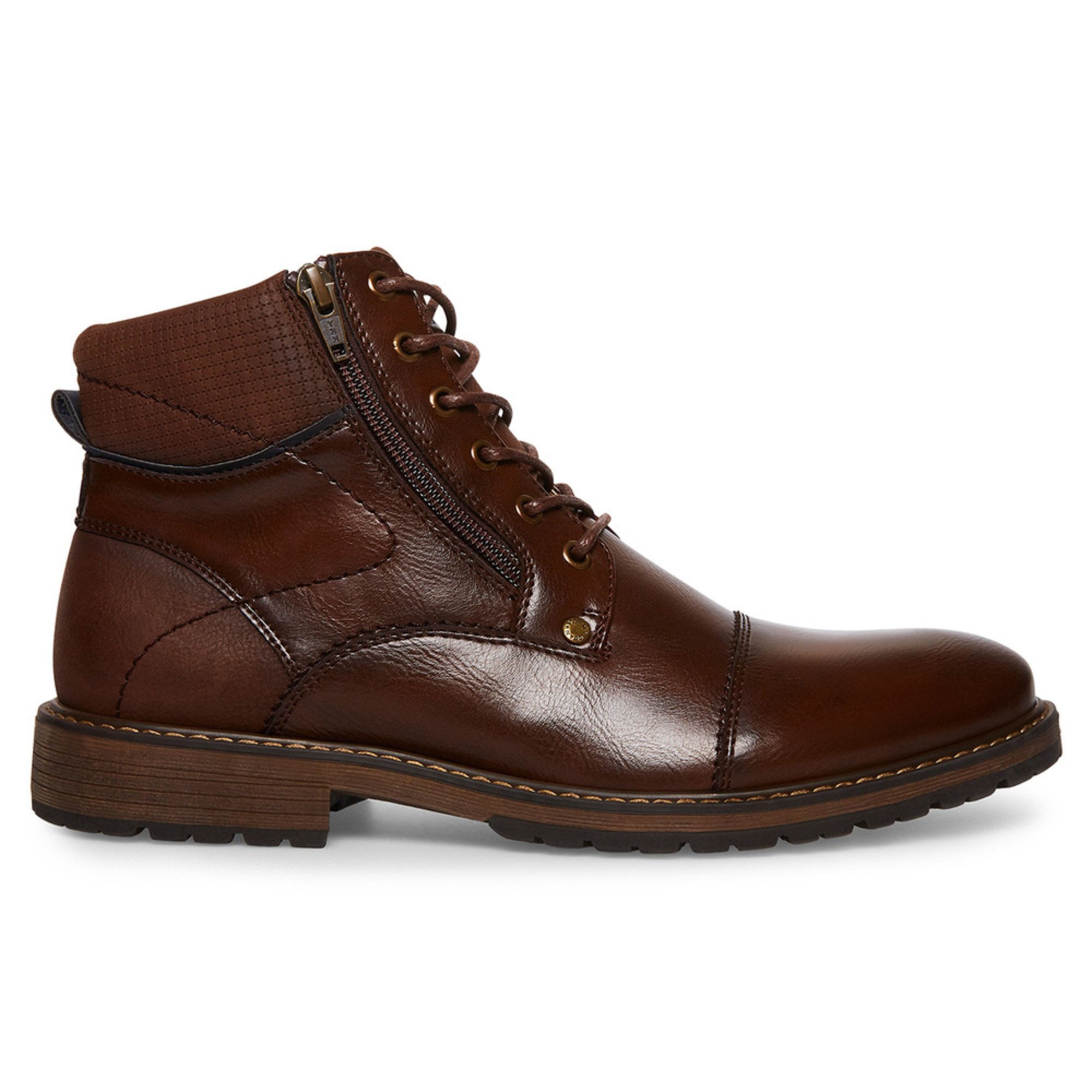madden tannin cap toe boot