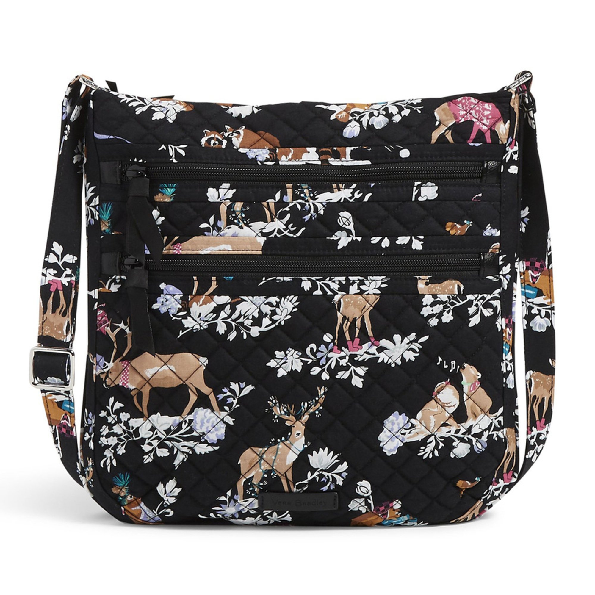 Vera Bradley Triple Zip Cozy Plaid Hipster Handbags Accessories